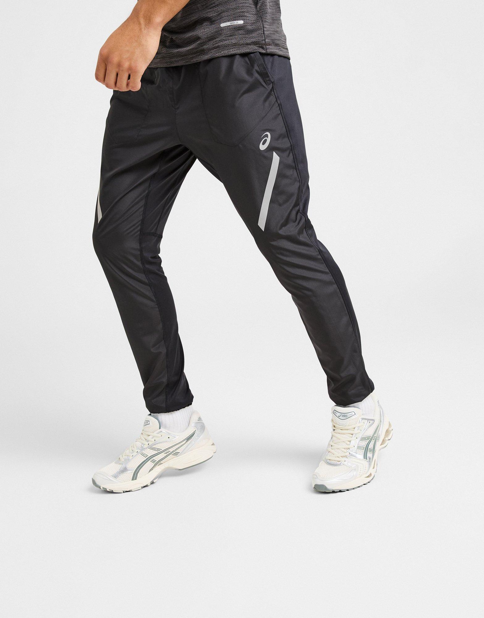 Black Asics LITE-SHOW Woven Track Pants