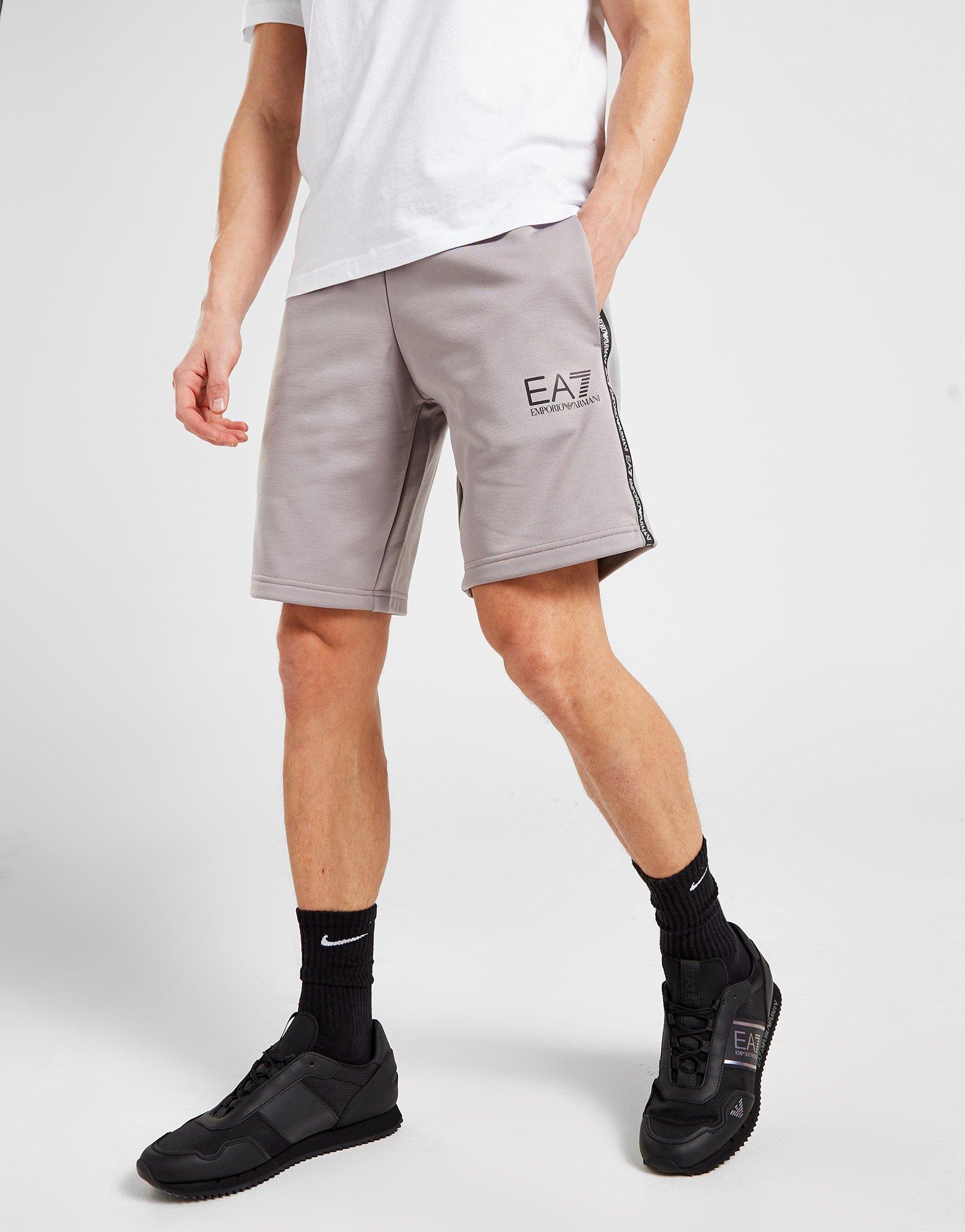 Grey Emporio Armani EA7 Poly Tech Shorts | JD Sports UK