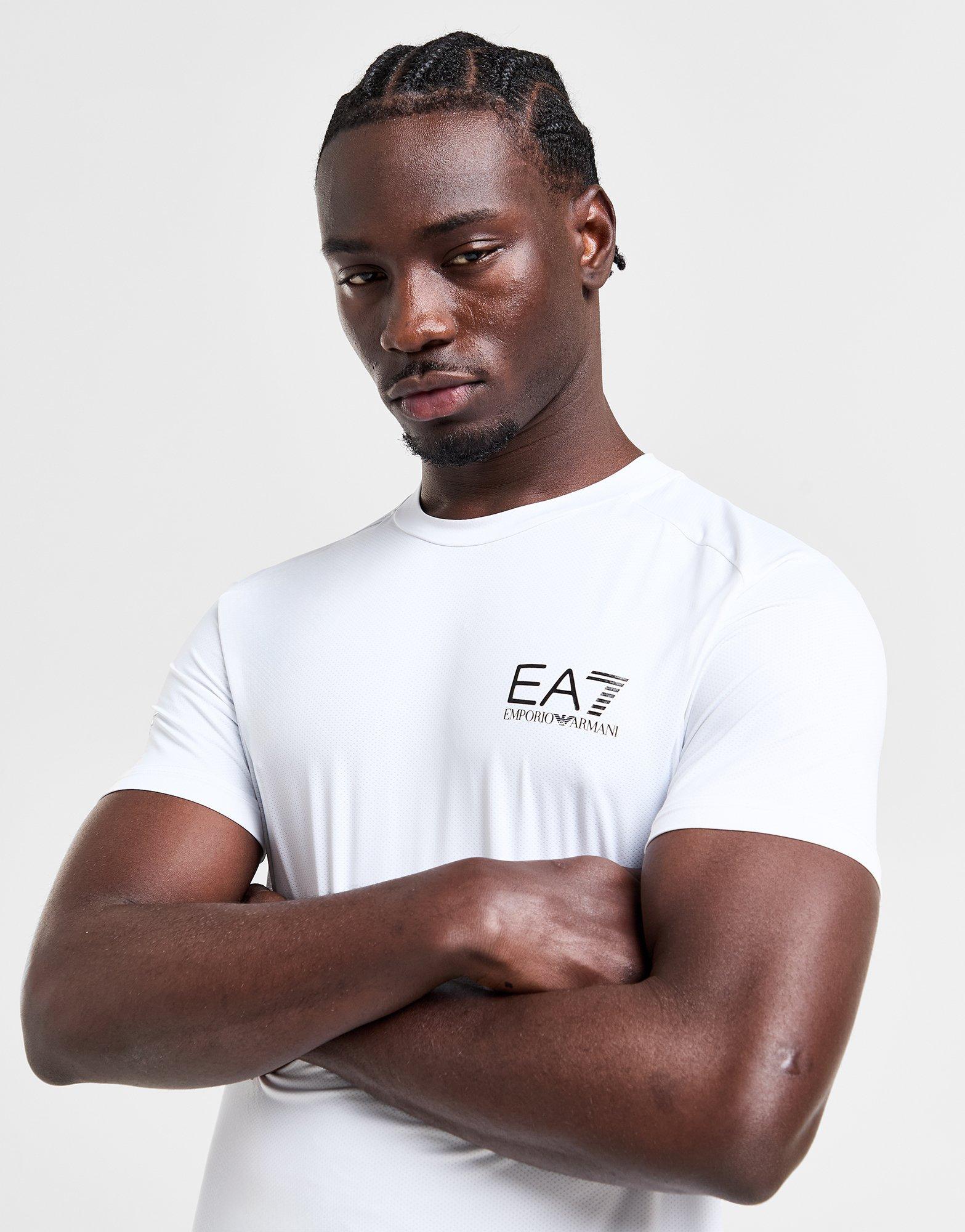 Armani ea7 deals white t shirt