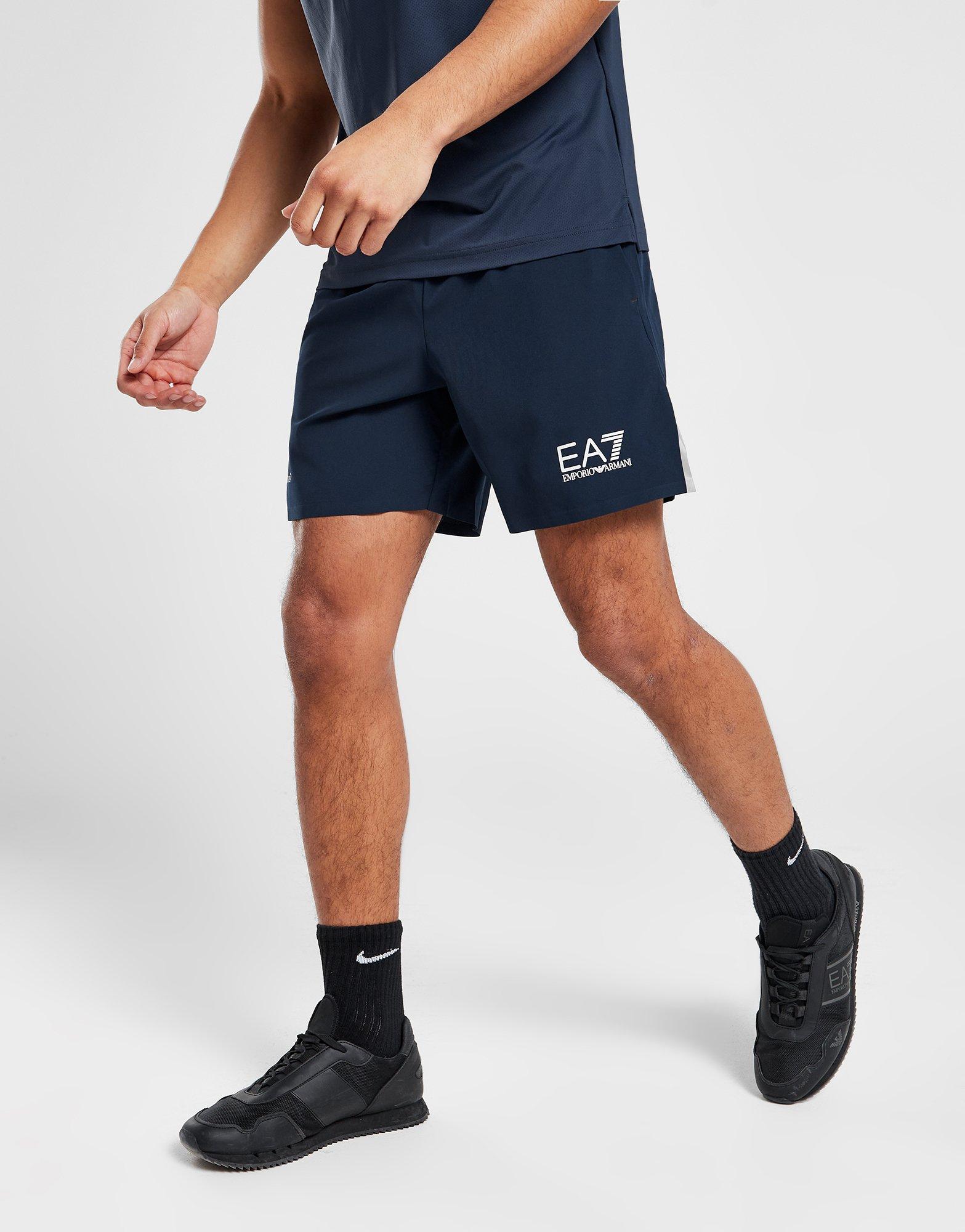 Emporio Armani EA7 Ten Eagle Woven Shorts
