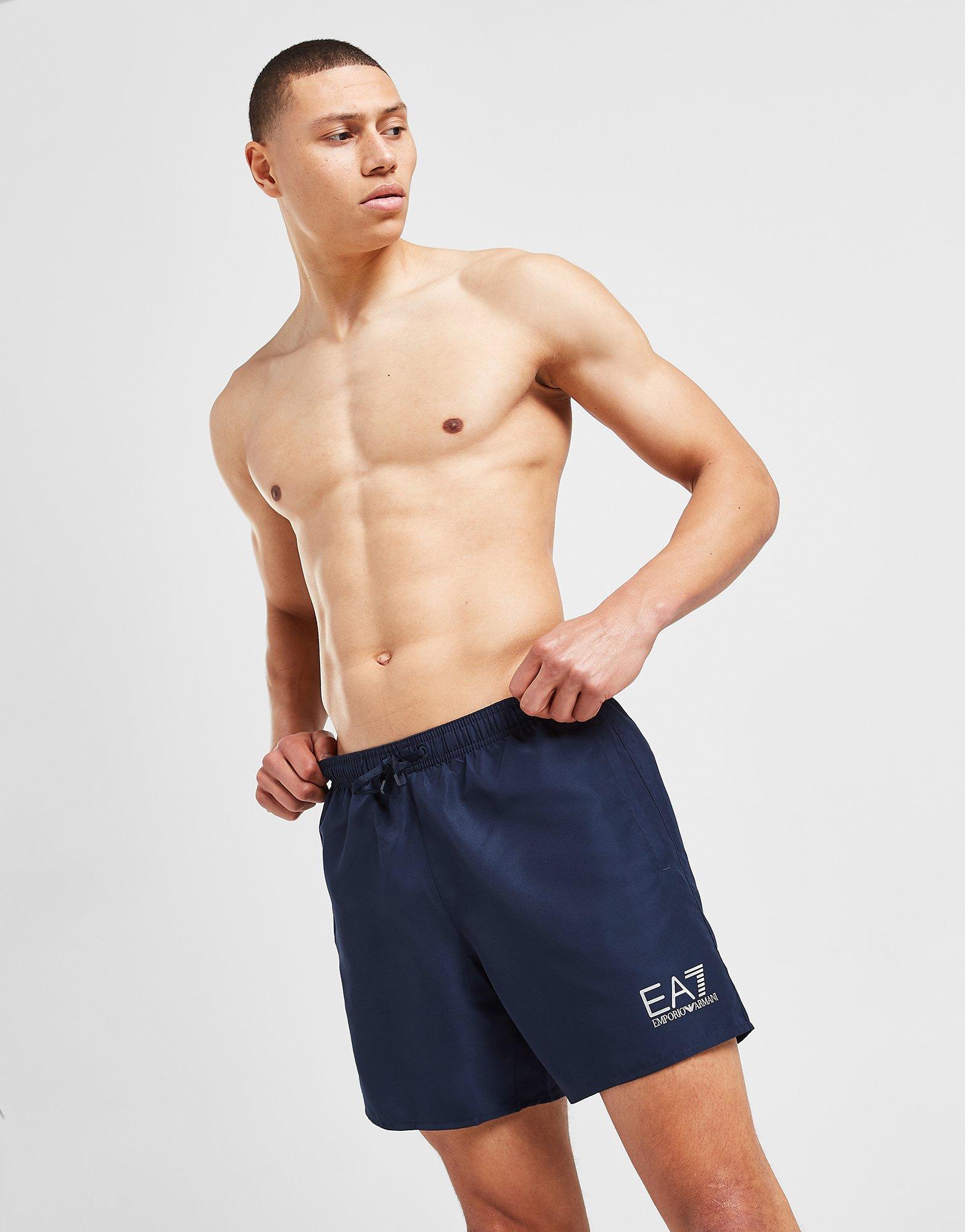 Short de best sale bain ea7