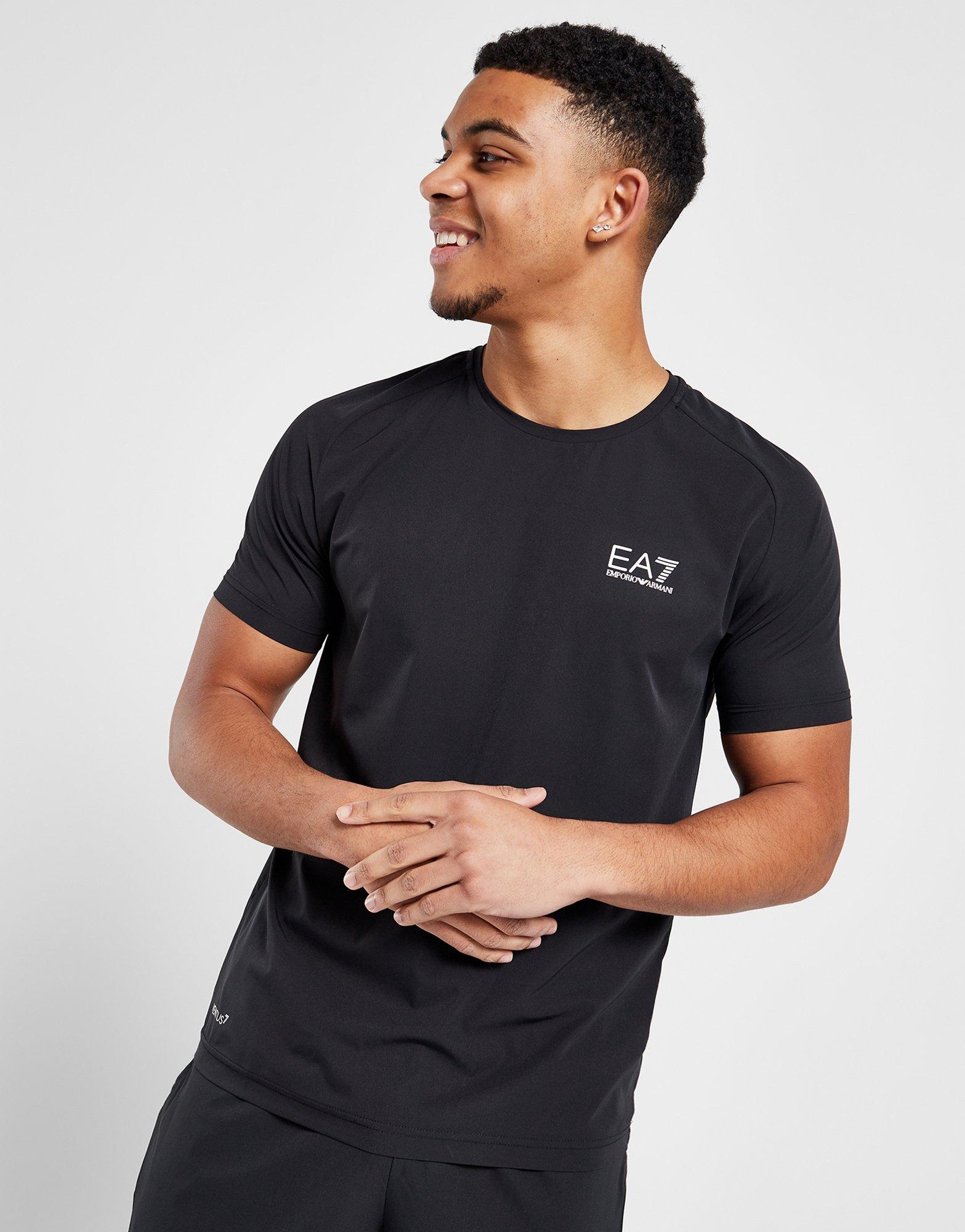 EA7 Emporio Armani Back Print T-Shirt/Shorts Set