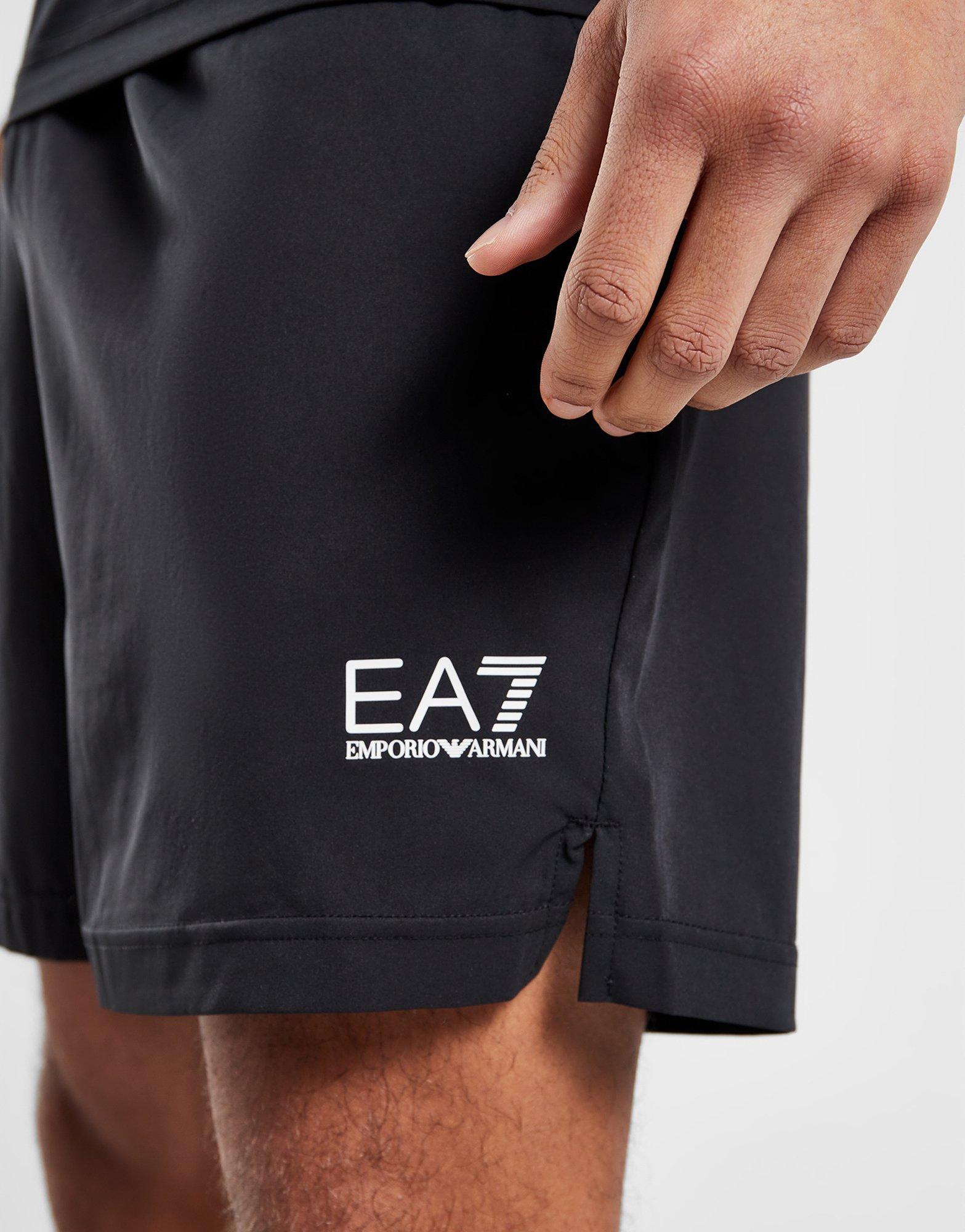 EA7 Emporio Armani Back Print T-Shirt/Shorts Set