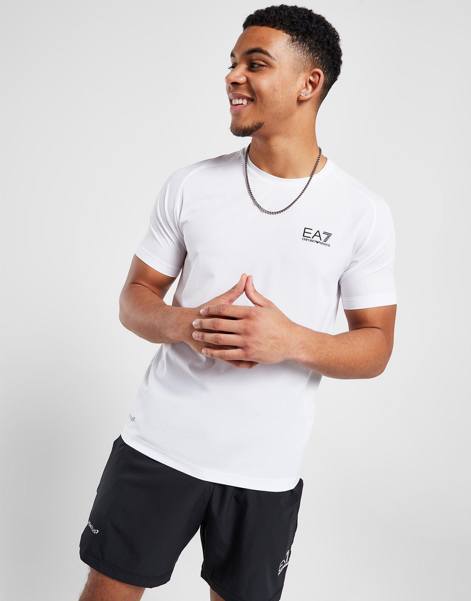 EA7 Emporio Armani Back Print T-Shirt/Shorts Set