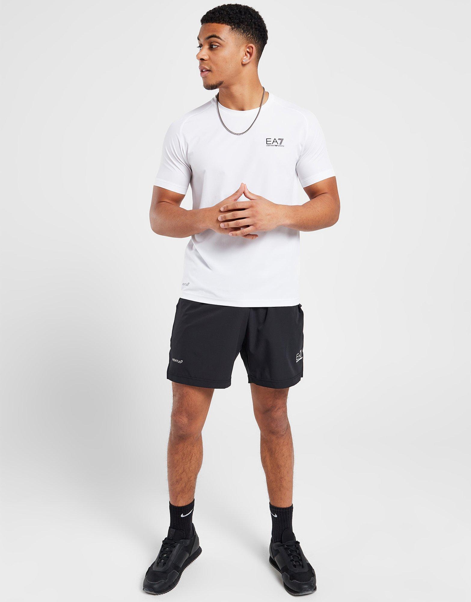 EA7 Emporio Armani Back Print T-Shirt/Shorts Set
