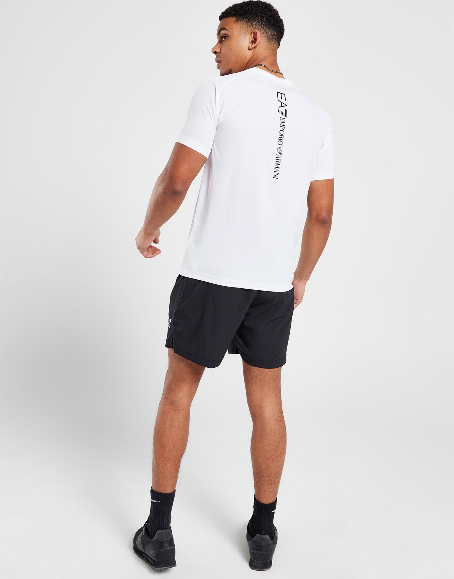 EA7 Emporio Armani Back Print T-Shirt/Shorts Set