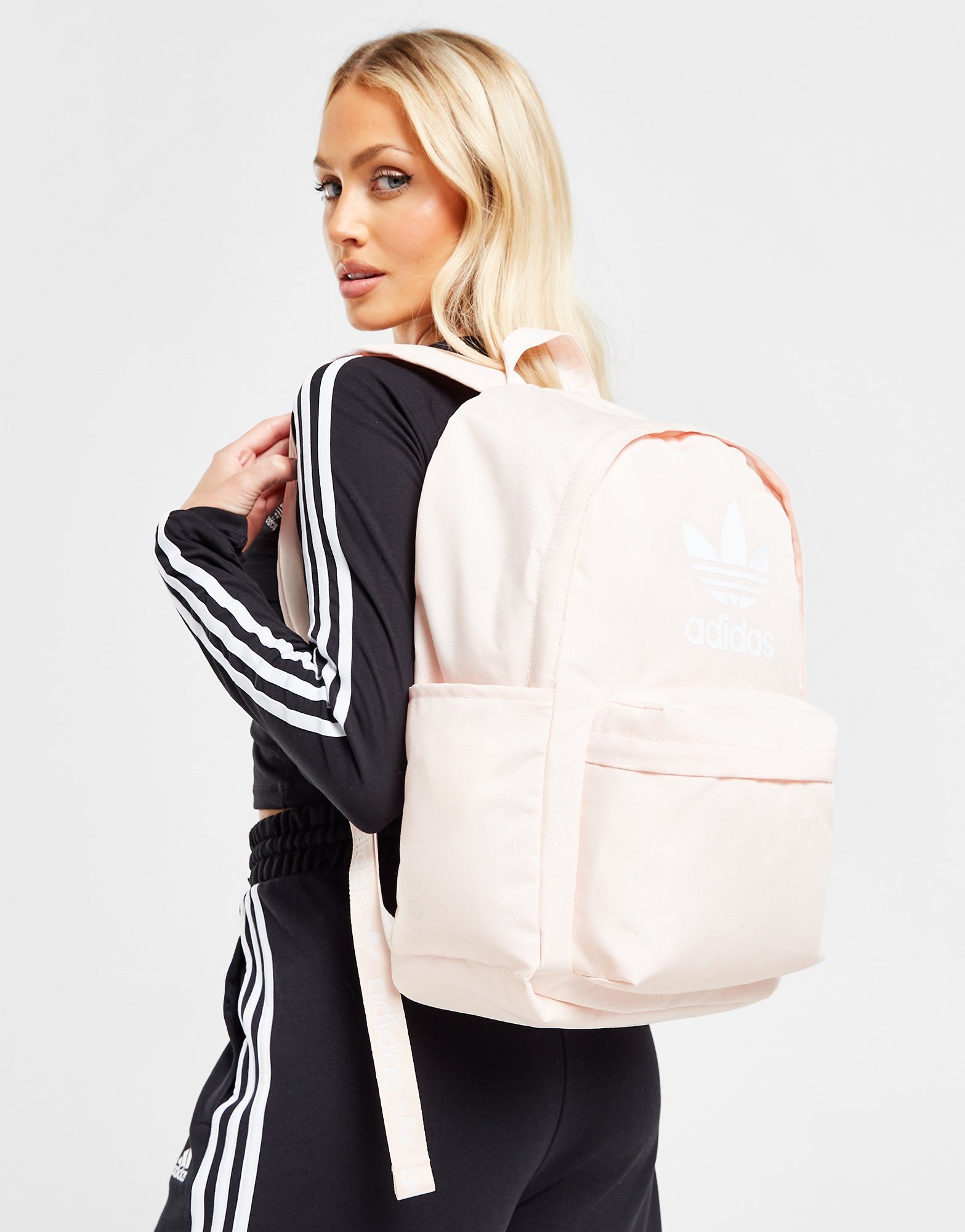 Pink adidas Originals Adicolor Backpack - JD Sports Global