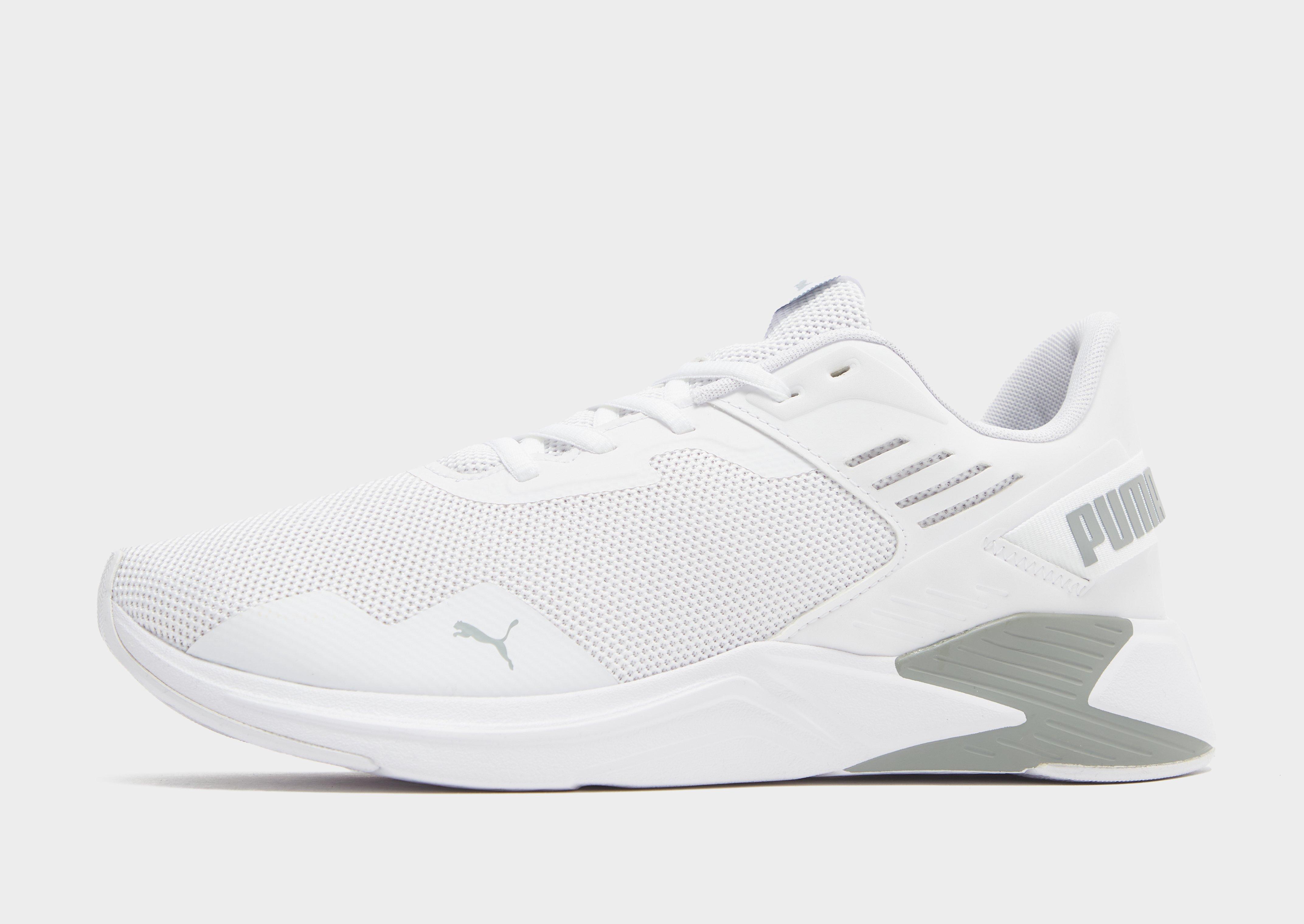 Puma white hot sale sports shoes