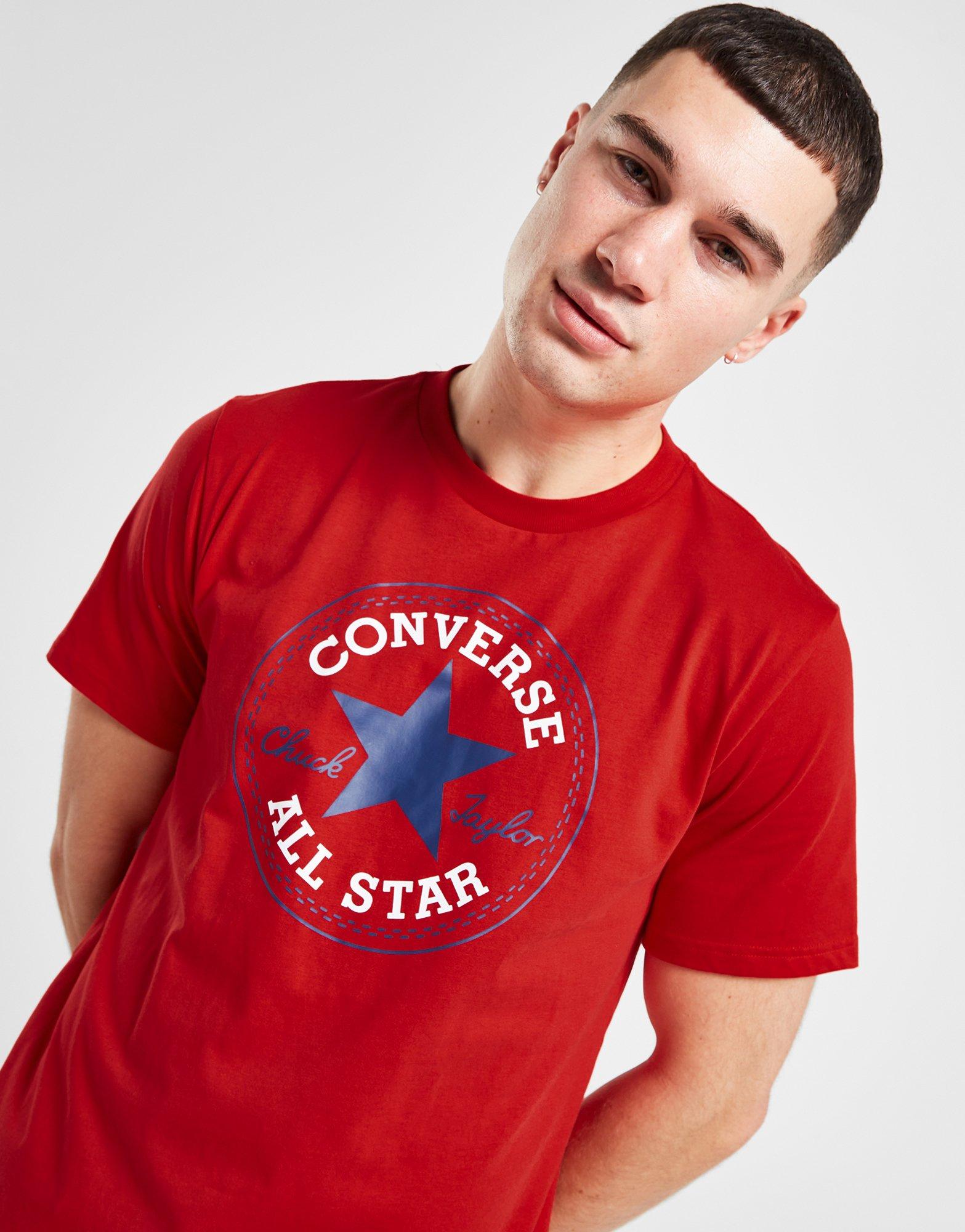 red mens converse