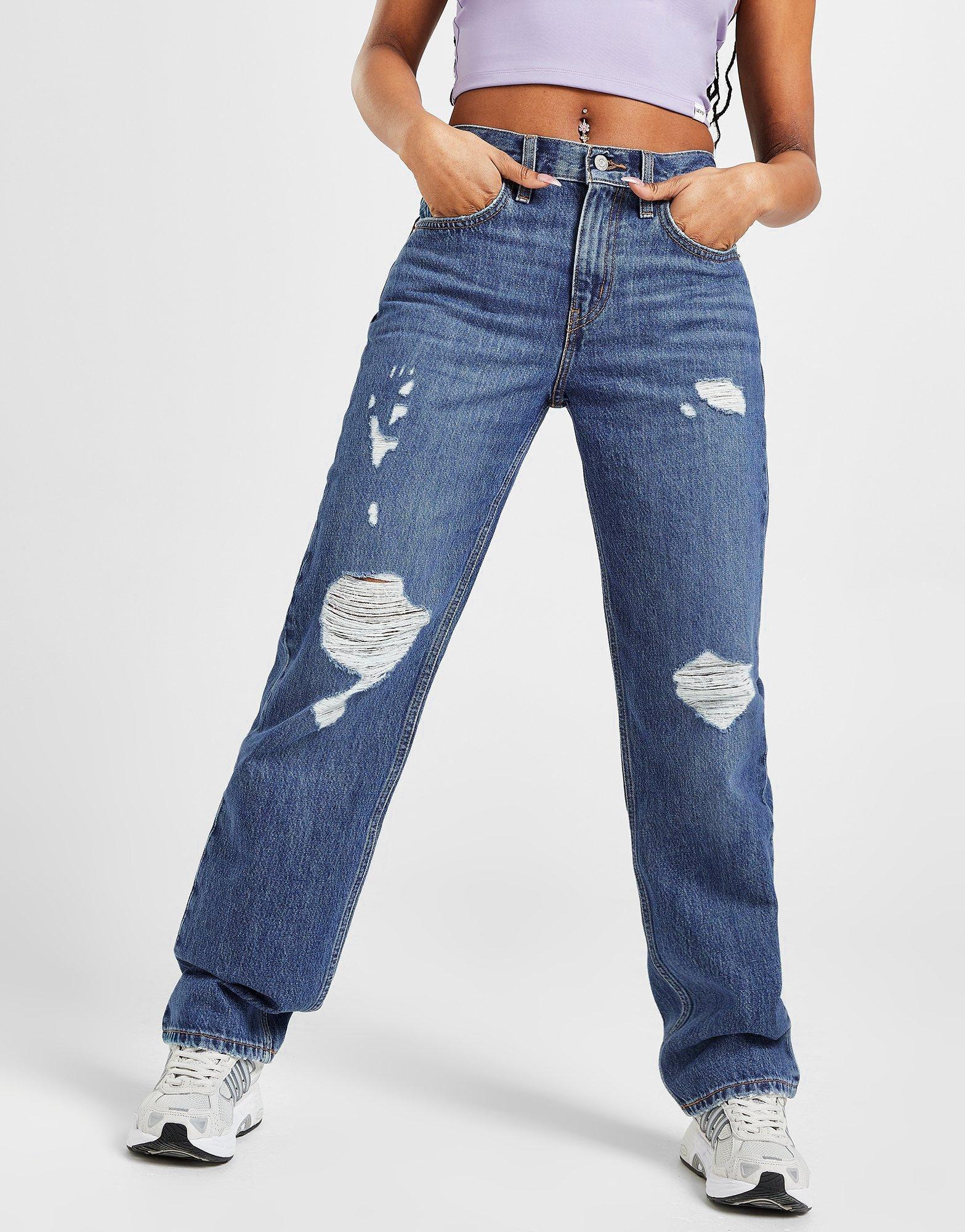 LEVI'S Low Pro Rip Jeans