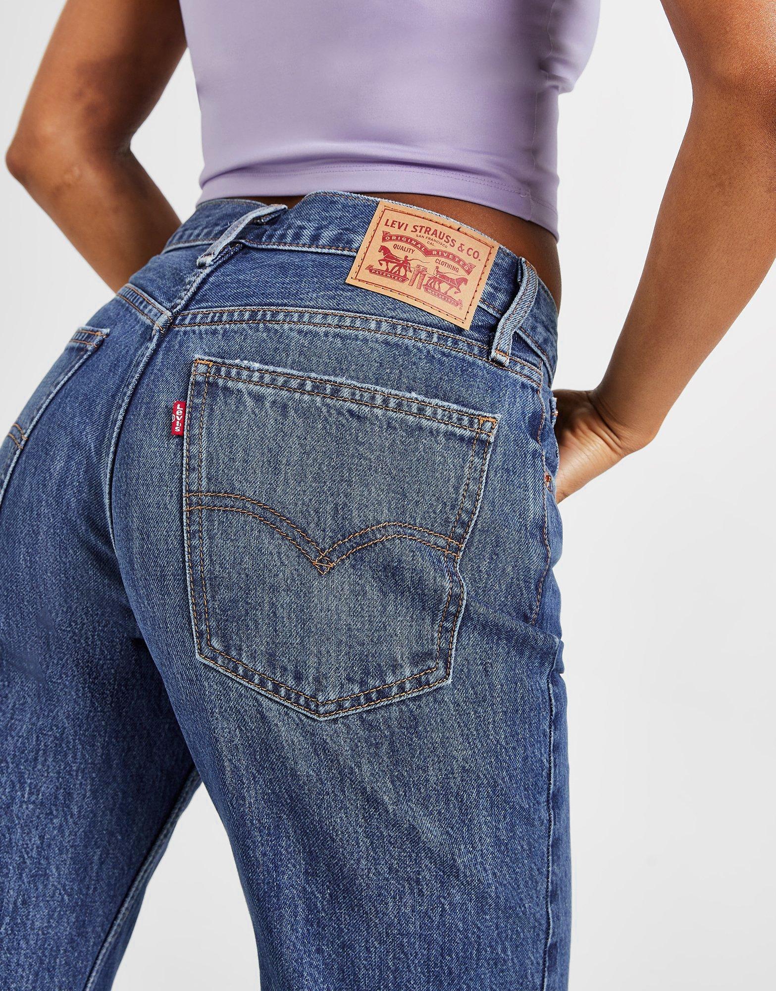 LEVI'S Low Pro Rip Jeans