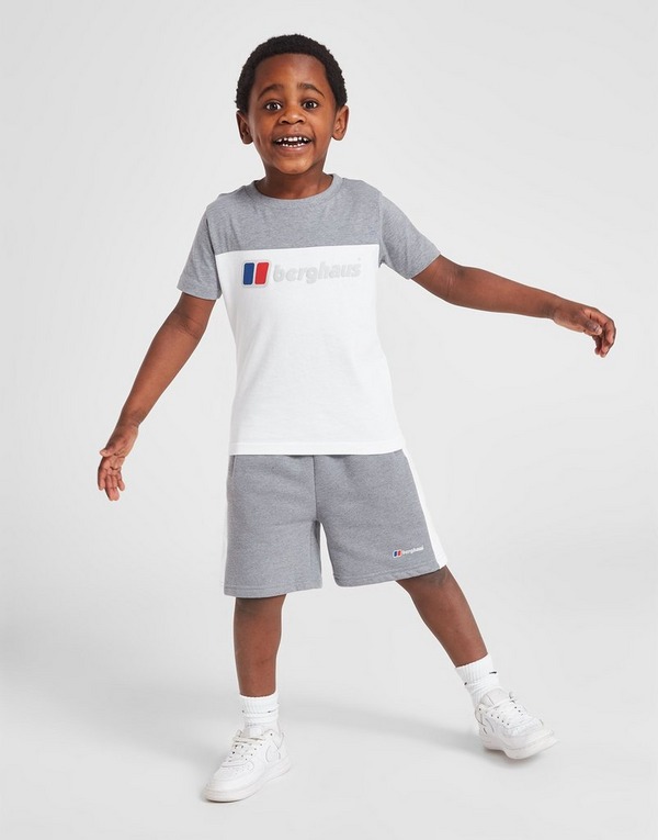 Berghaus Core Colour Block T-Shirt/Shorts Set Children