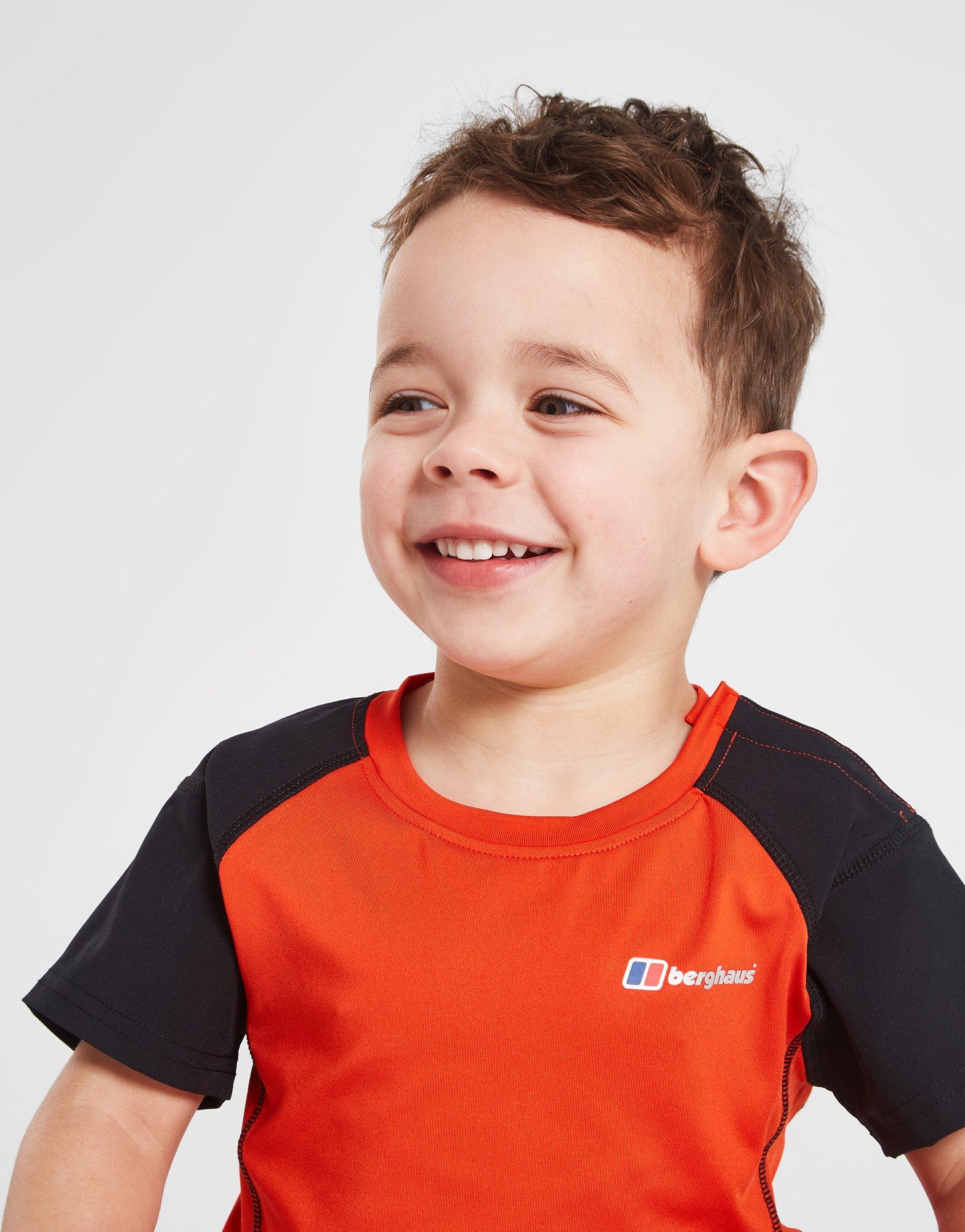 orange berghaus t shirt