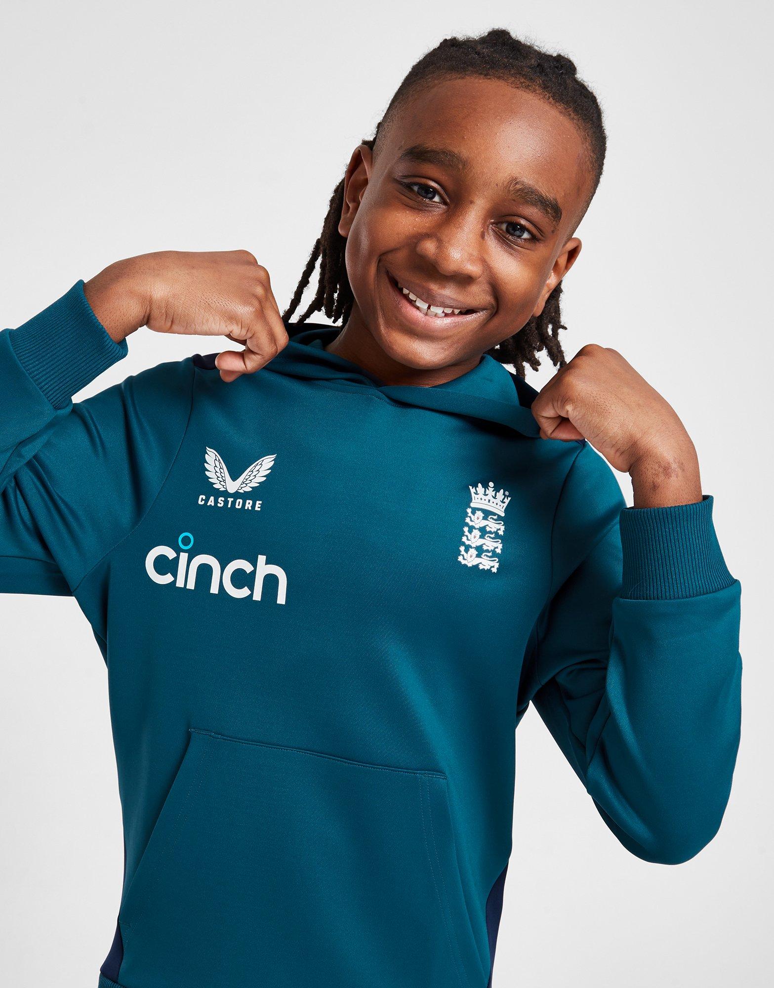 Castore England Cricket Overhead Hoodie Junior