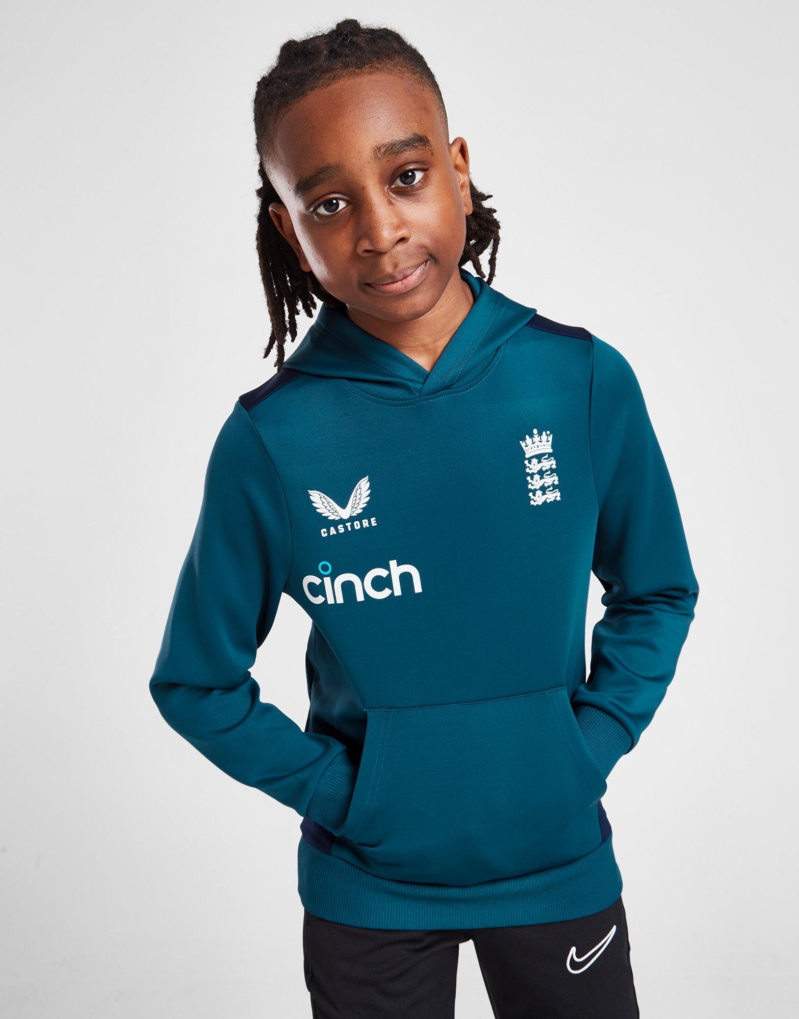 Castore England Cricket Overhead Hoodie Junior