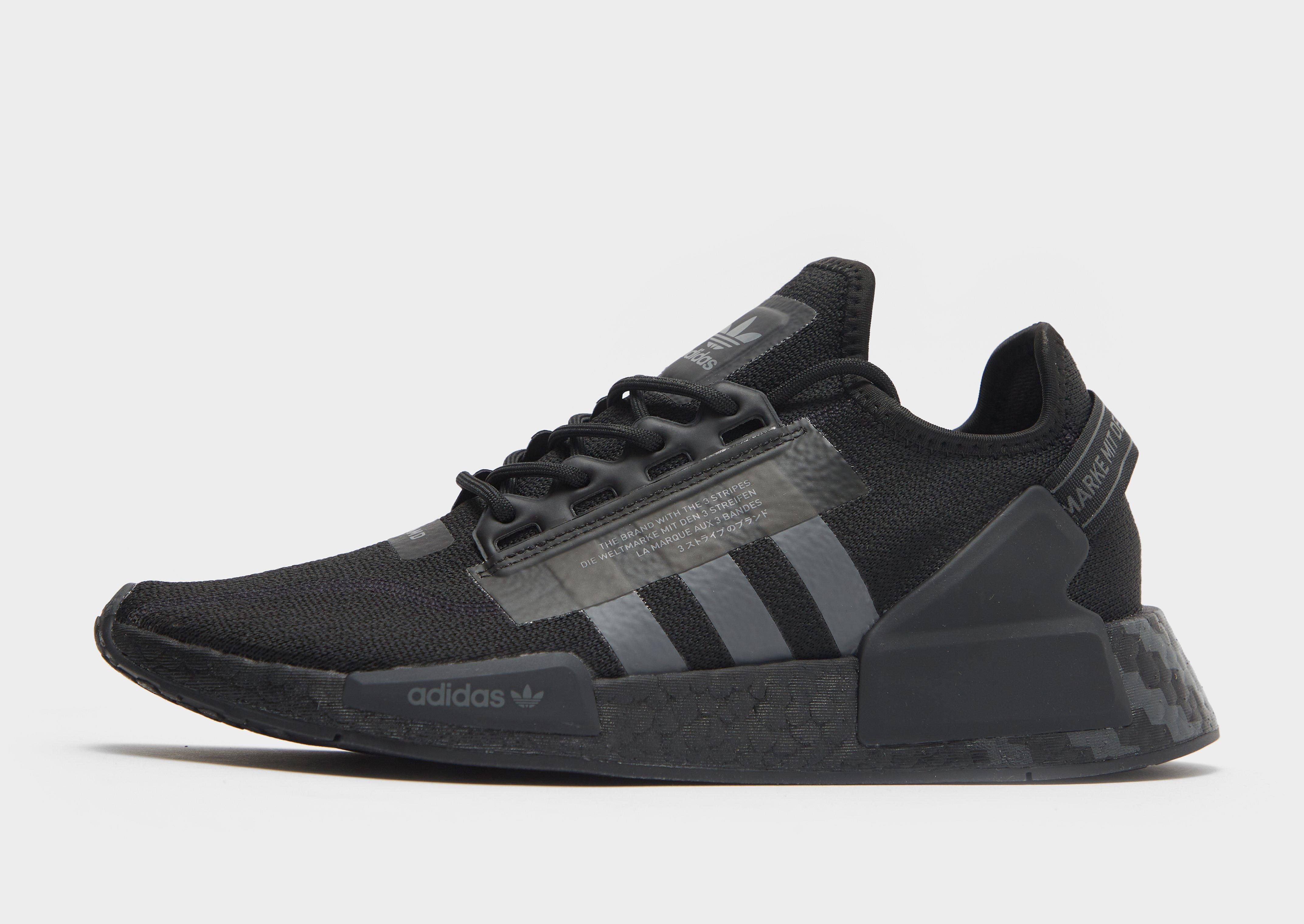 Black adidas Originals NMD_ R1 v2 | JD Sports Global