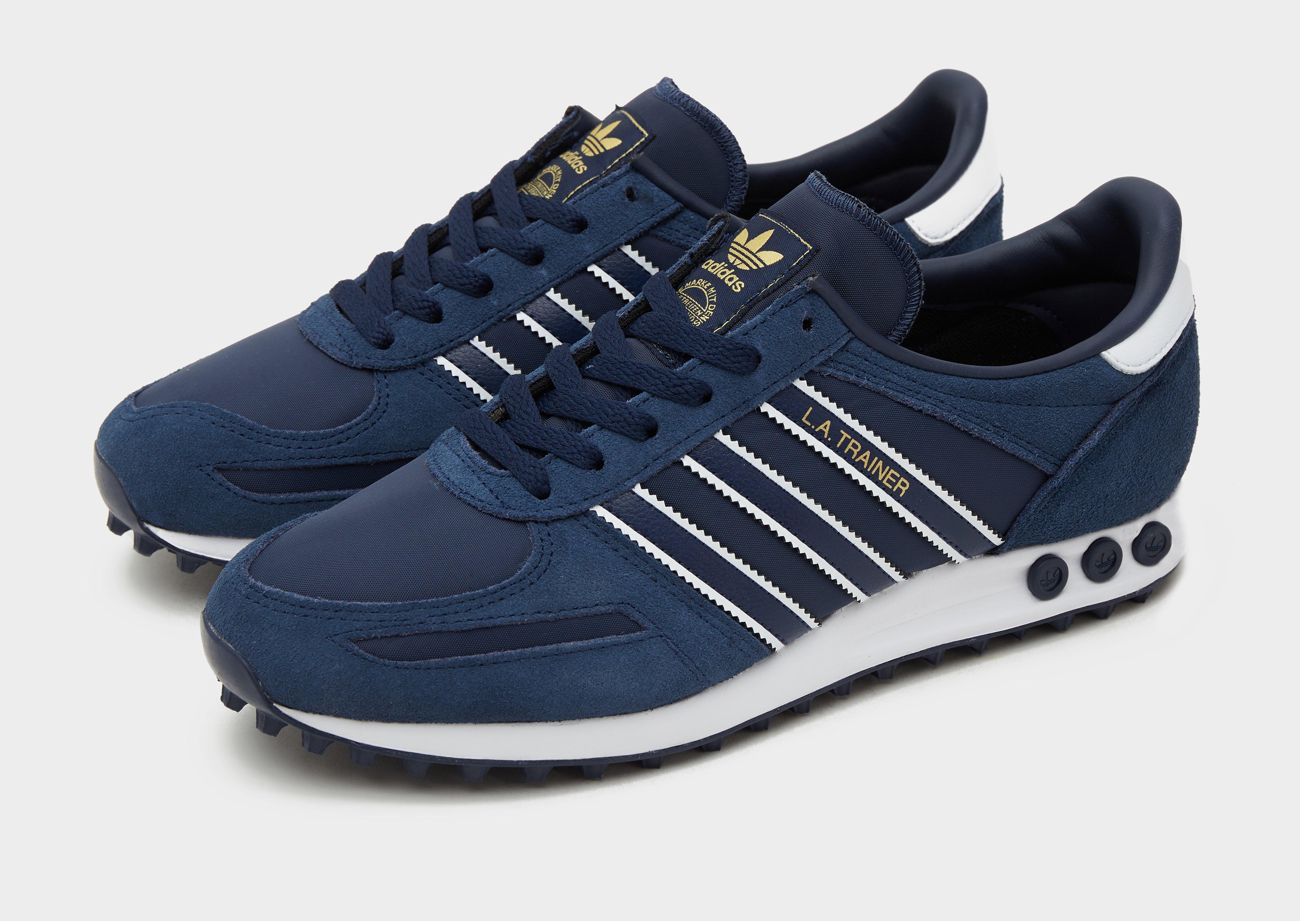 vruchten Opname verslag doen van Blue adidas Originals LA Trainer OG | JD Sports Global