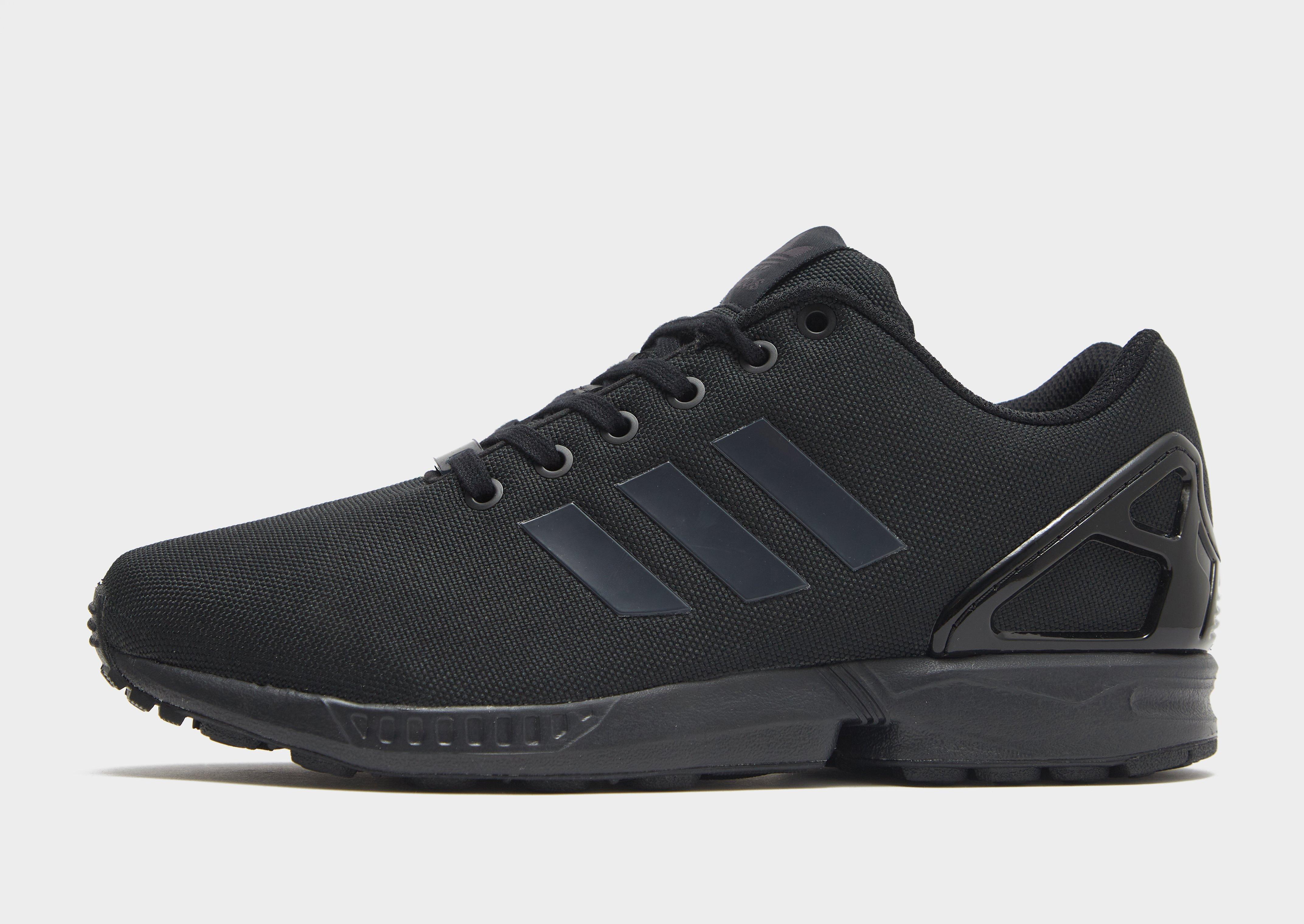 Adidas zx flux 2025 triple black size 9