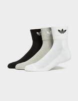 adidas Originals Pack de 3 Pares de Meias Original Mid-Cut