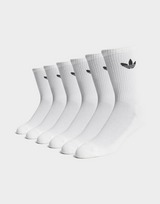 adidas Originals 6-Pack Trefoil Cushion Crew Socks