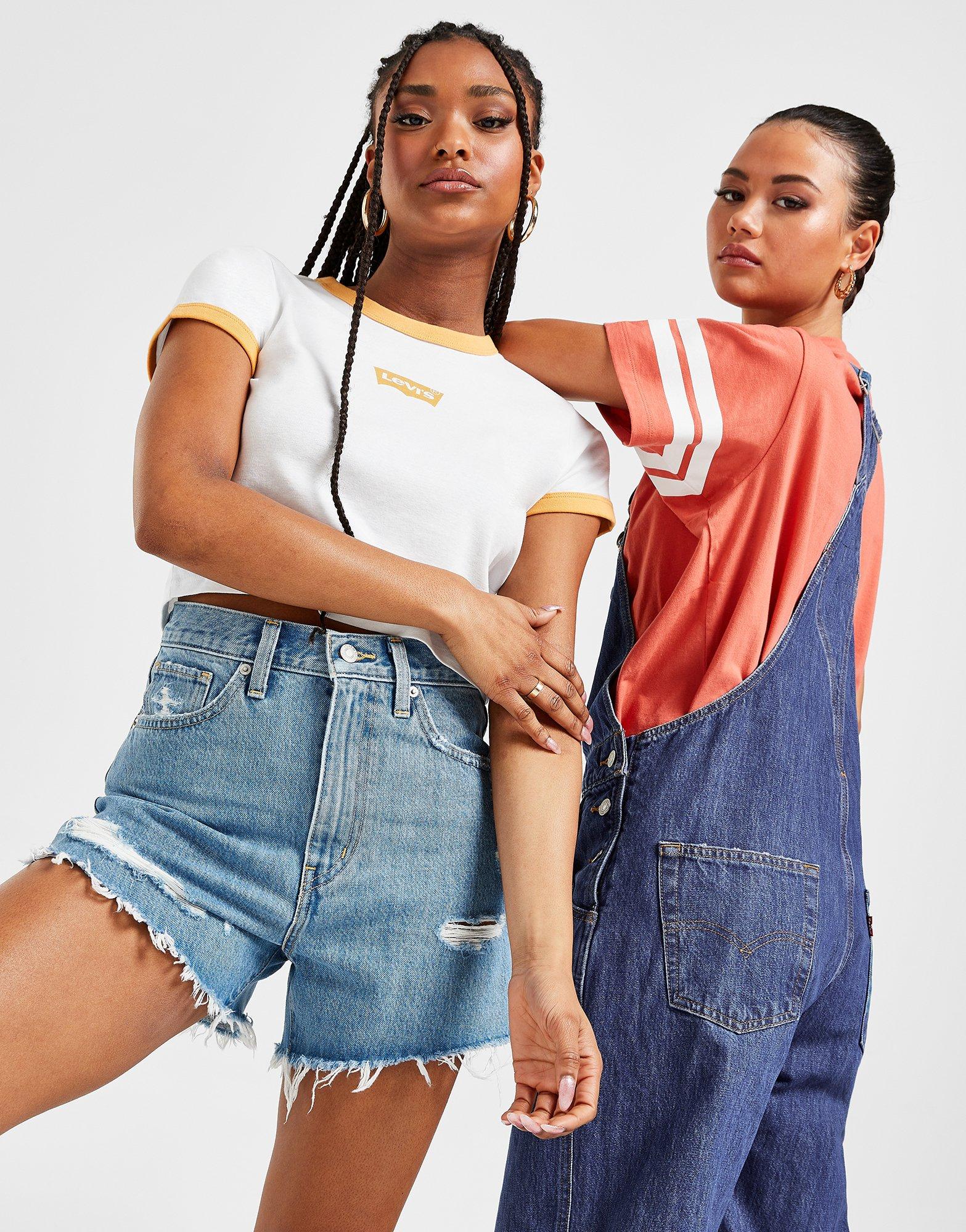 Blue LEVI'S High Waisted Mom Shorts - JD Sports Global