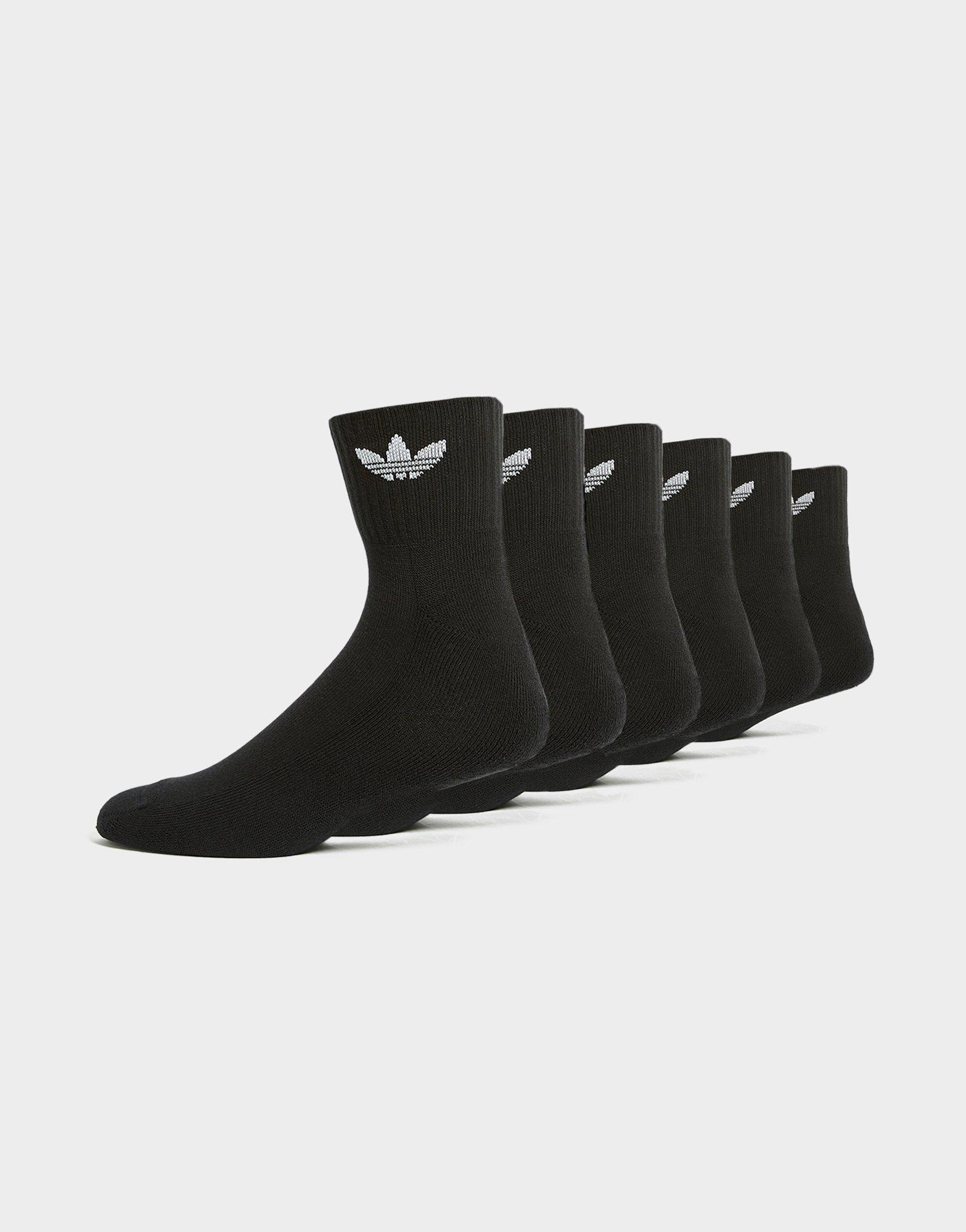 6 PAIRES DE CHAUSSETTES ADIDAS CREW MI-HAUTES - ADIDAS - Homme - Vêtements