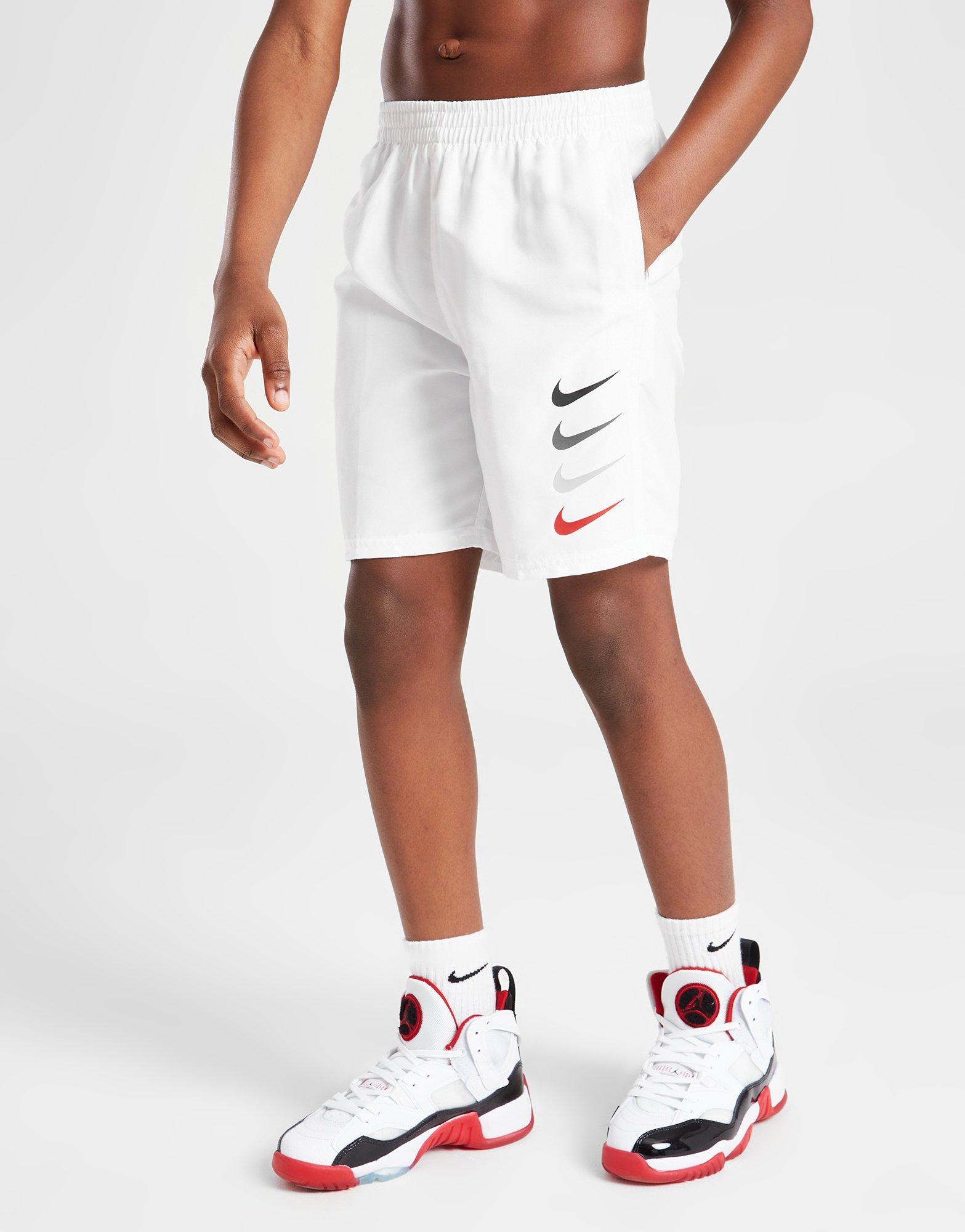 Nike Stacked Swoosh Swim Shorts Junior