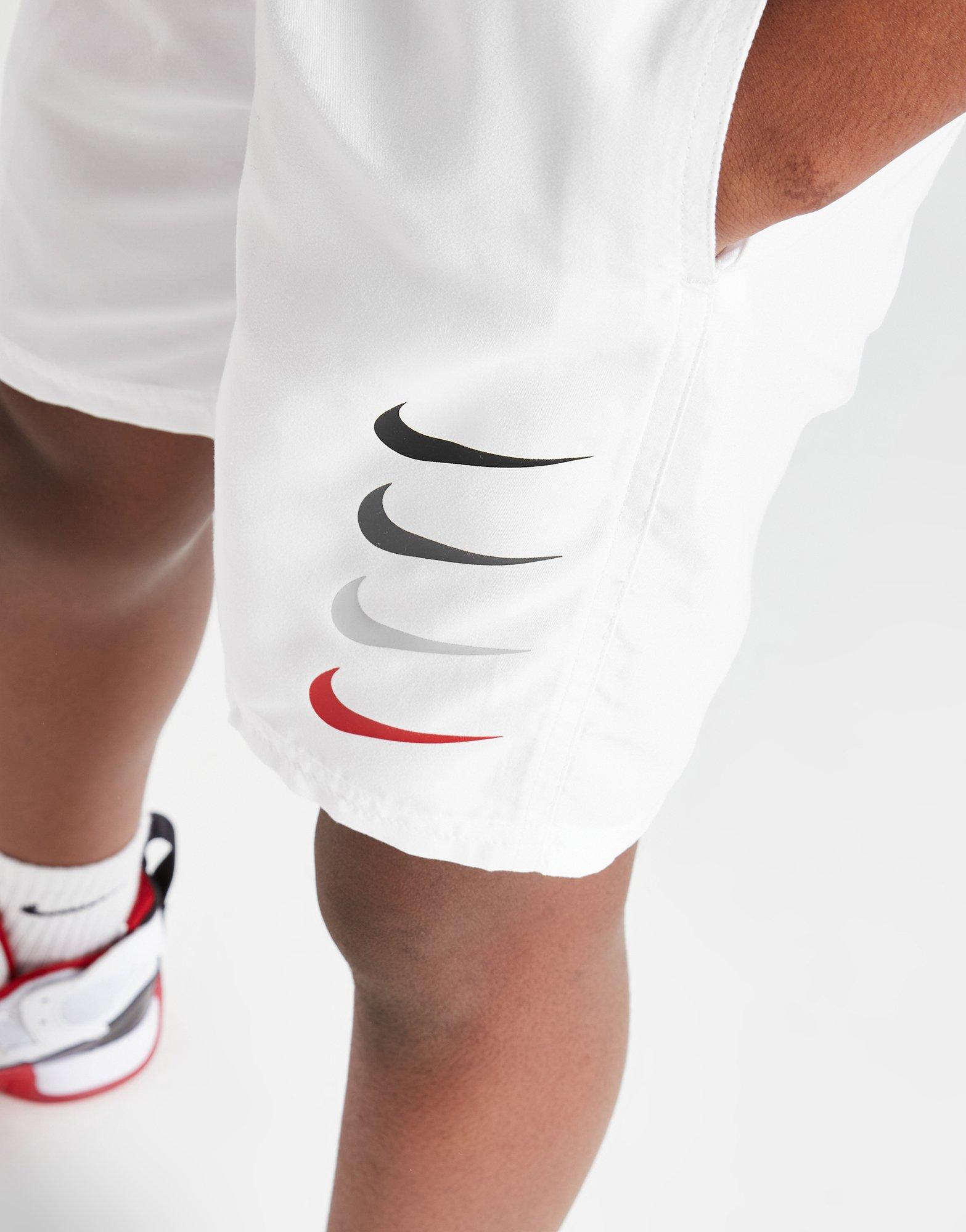 Nike Stacked Swoosh Swim Shorts Junior