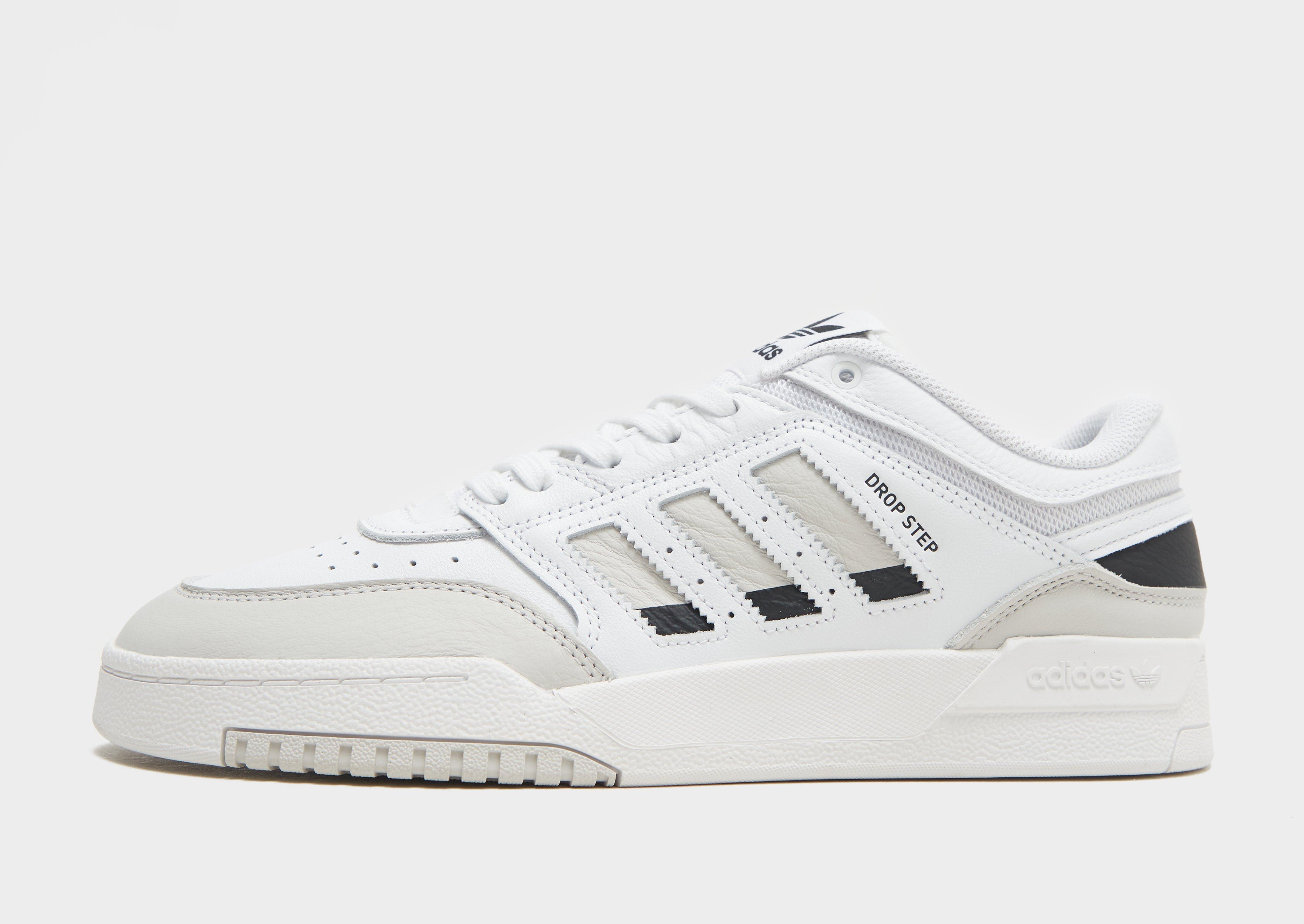 juez Indígena batalla White adidas Originals Drop Step Low | JD Sports Global