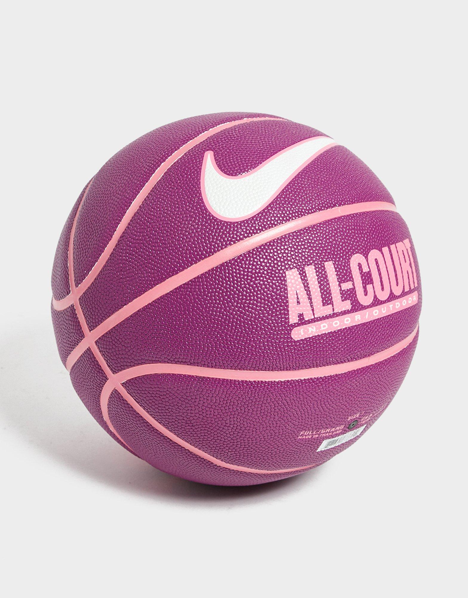 nike pink basketball ball