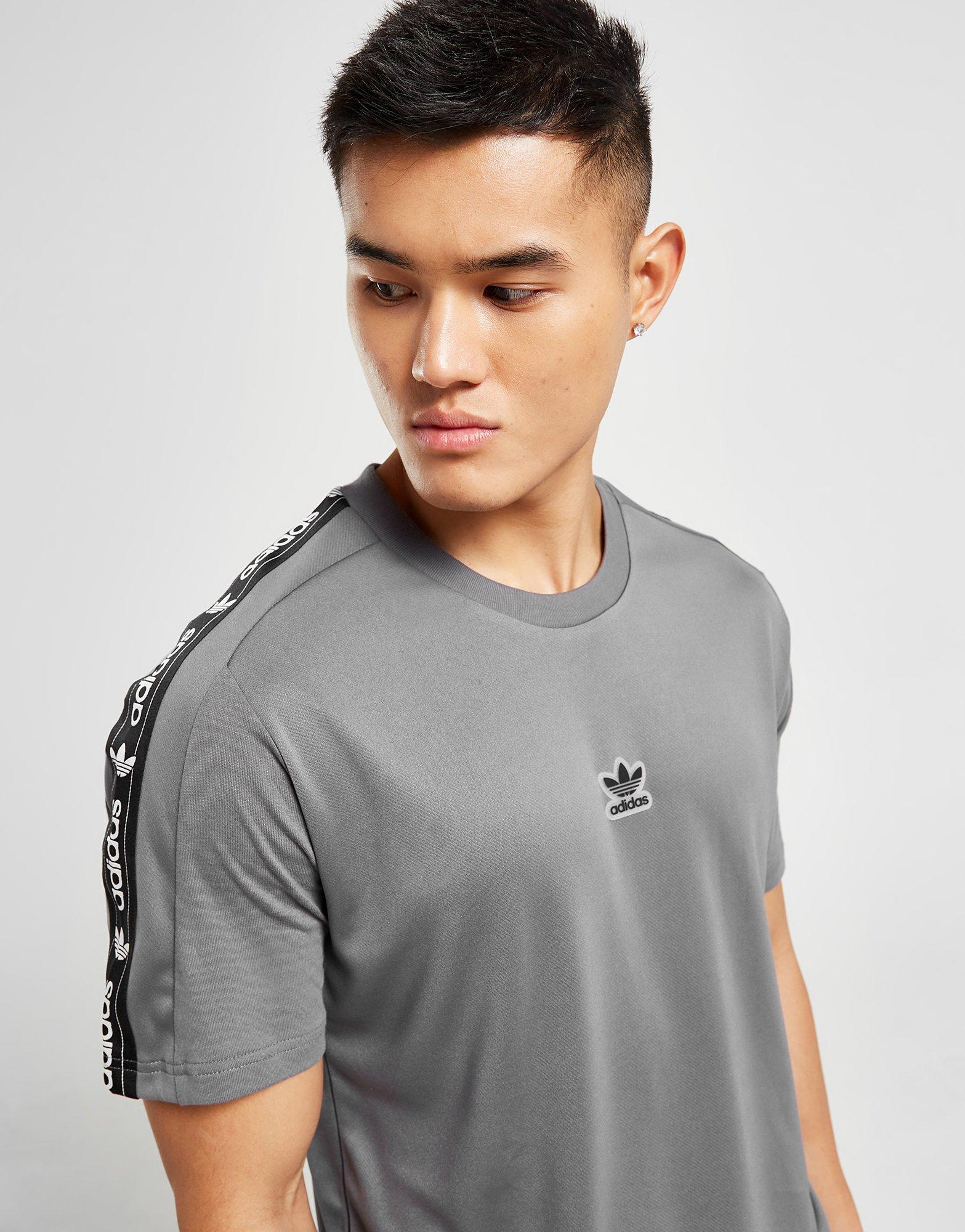 Adidas originals t outlet shirt grey