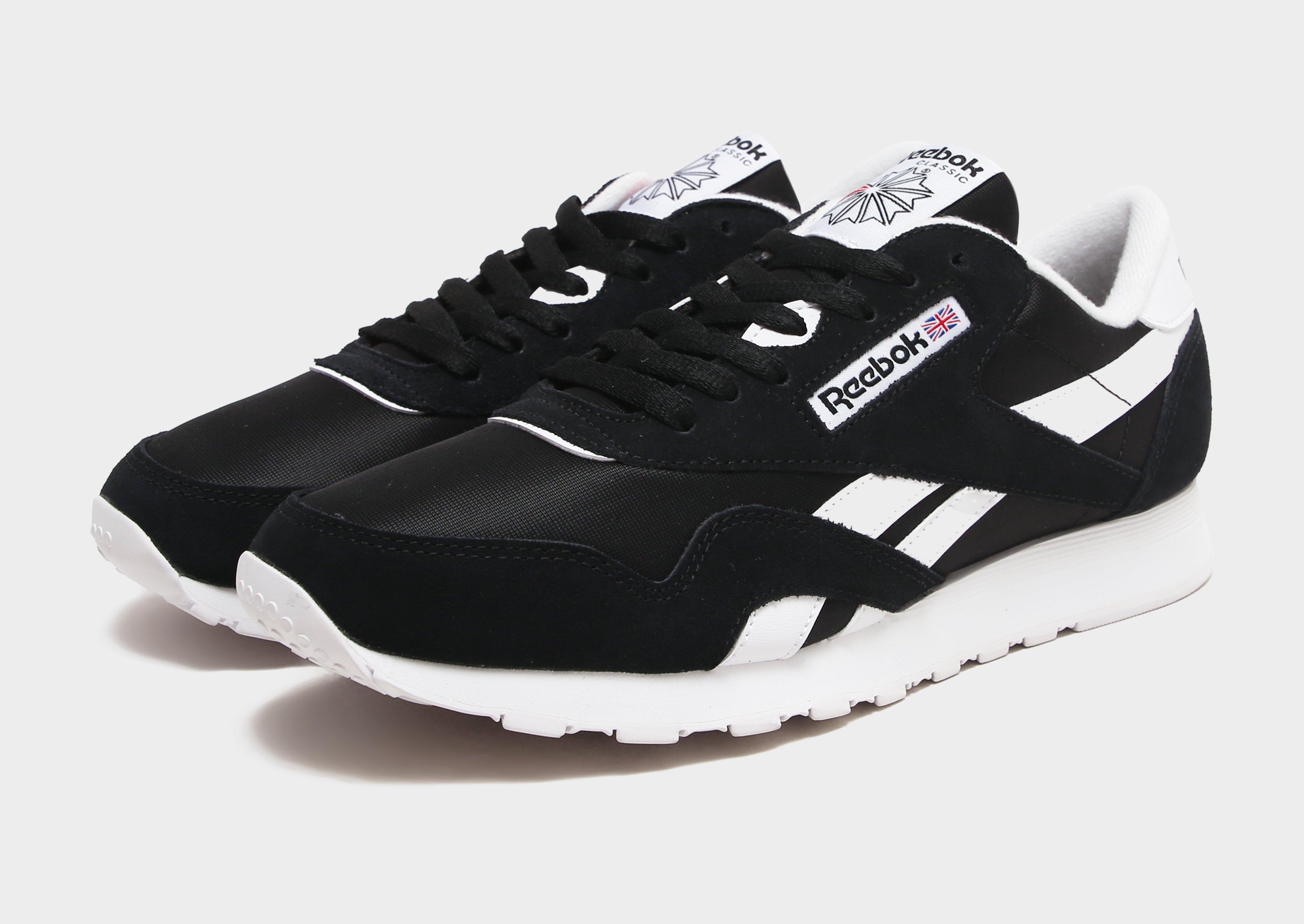 Reebok classic shop nylon noir homme