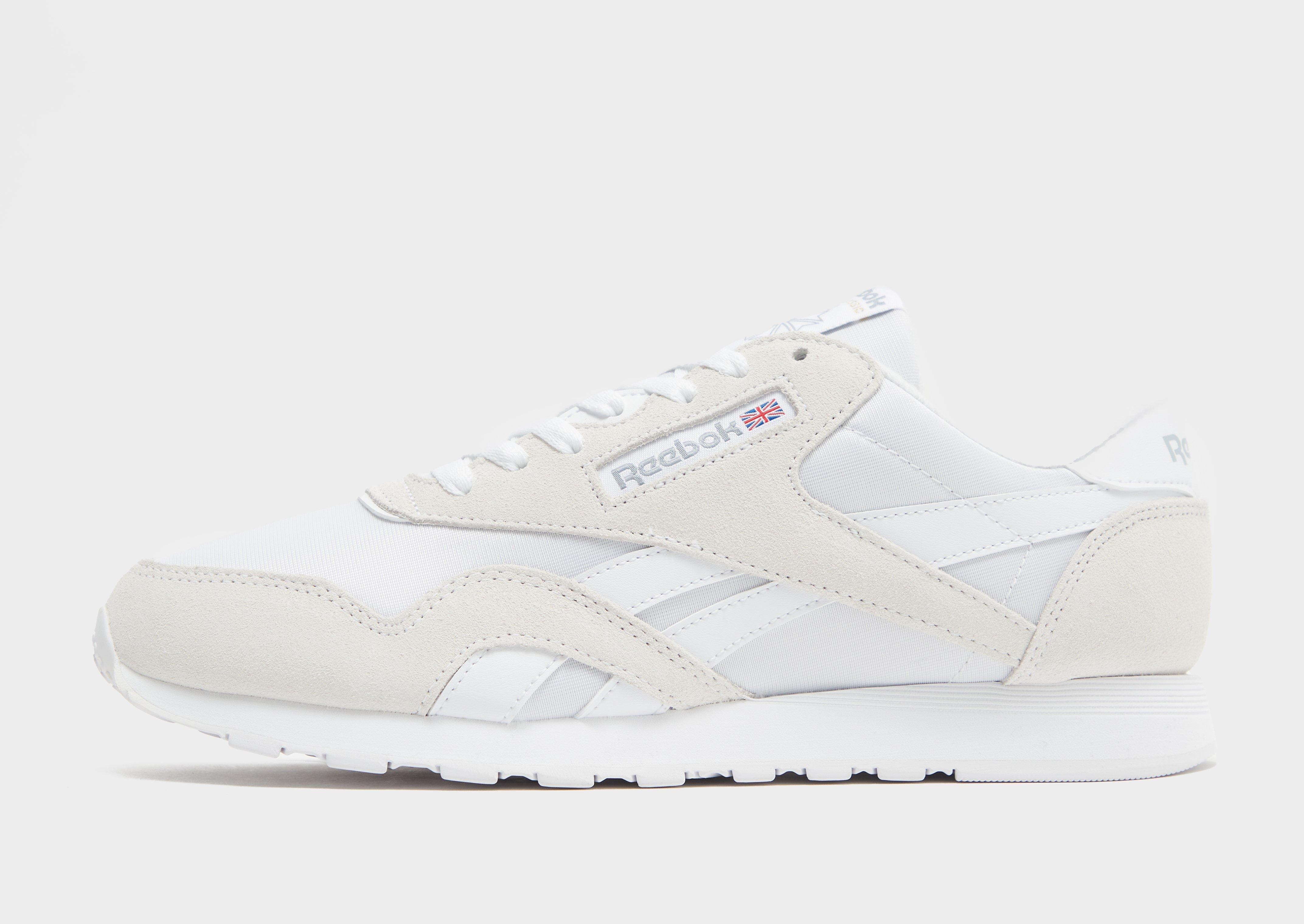 Reebok nylon hot sale classic white