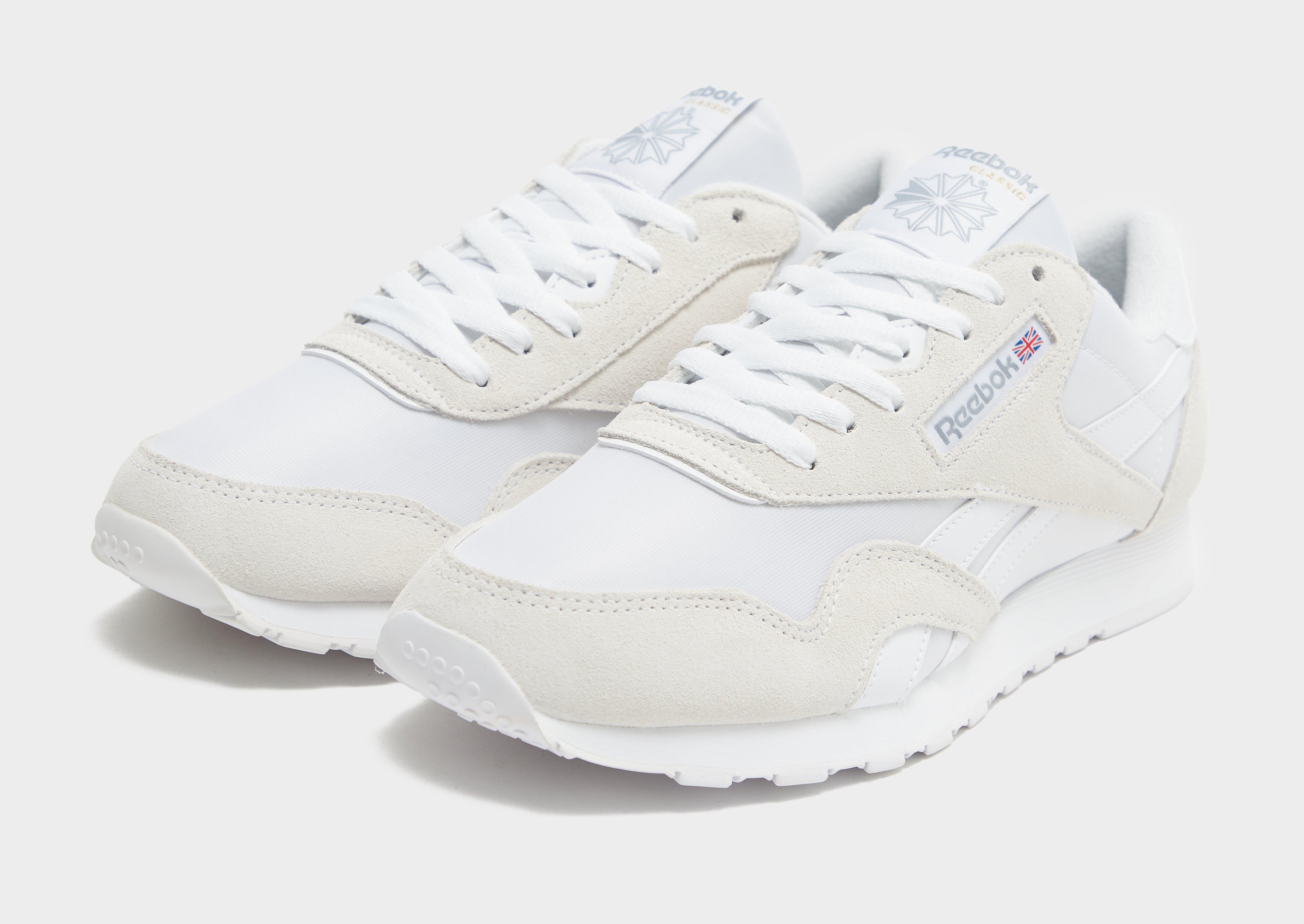 Classic Nylon Shoes - Ftwr White / Ftwr White / Ftwr White | Reebok