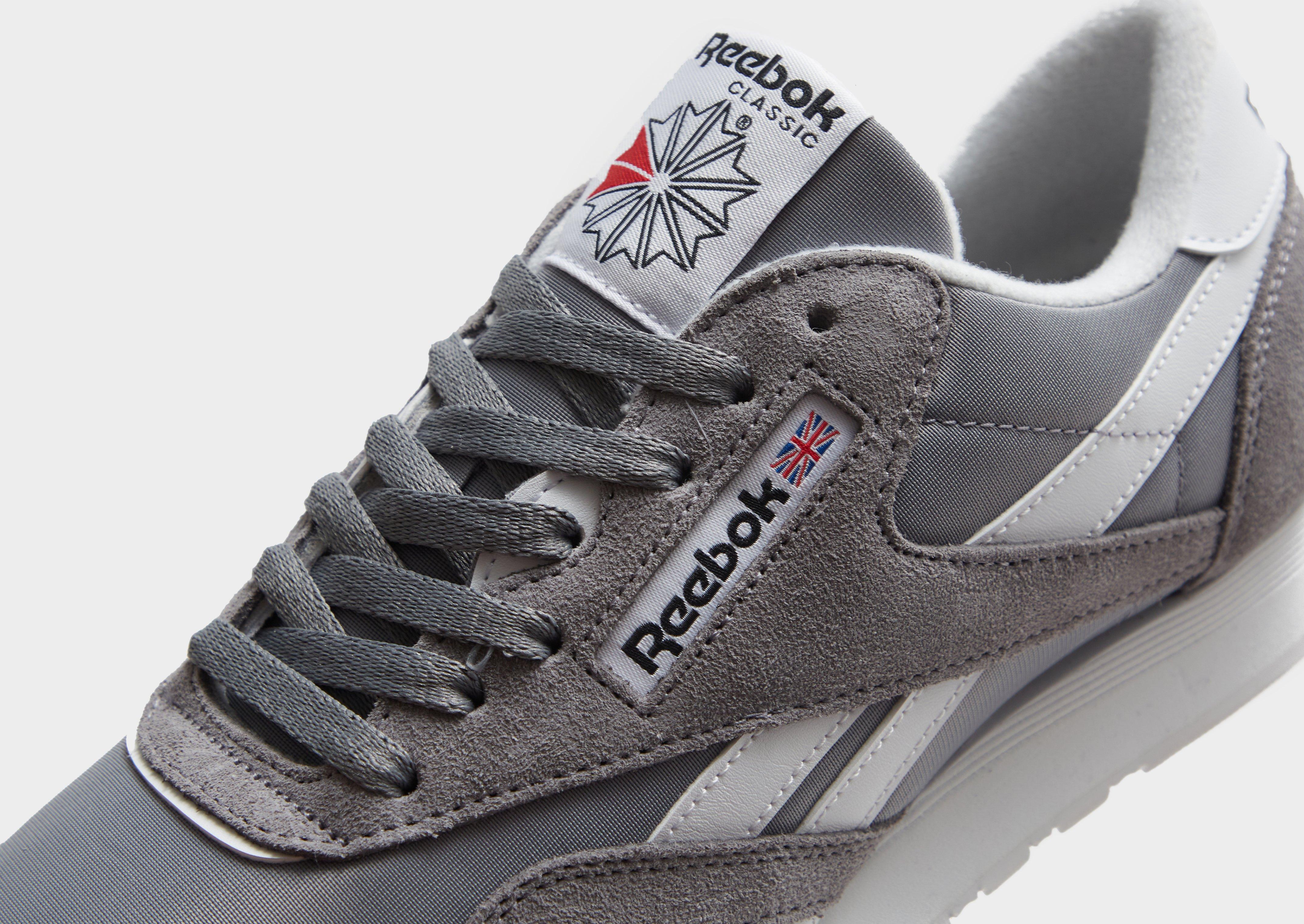 Grey Reebok Classic Nylon