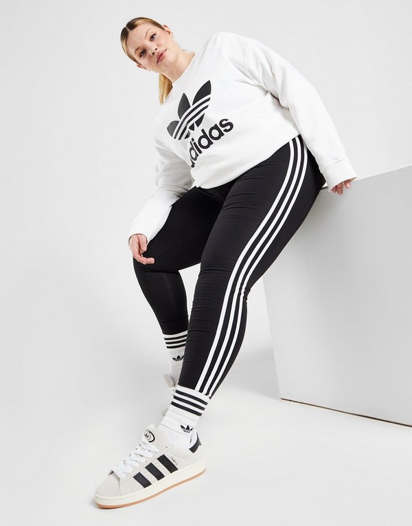 adidas Originals 3-Stripes Plus Size Leggings Donna