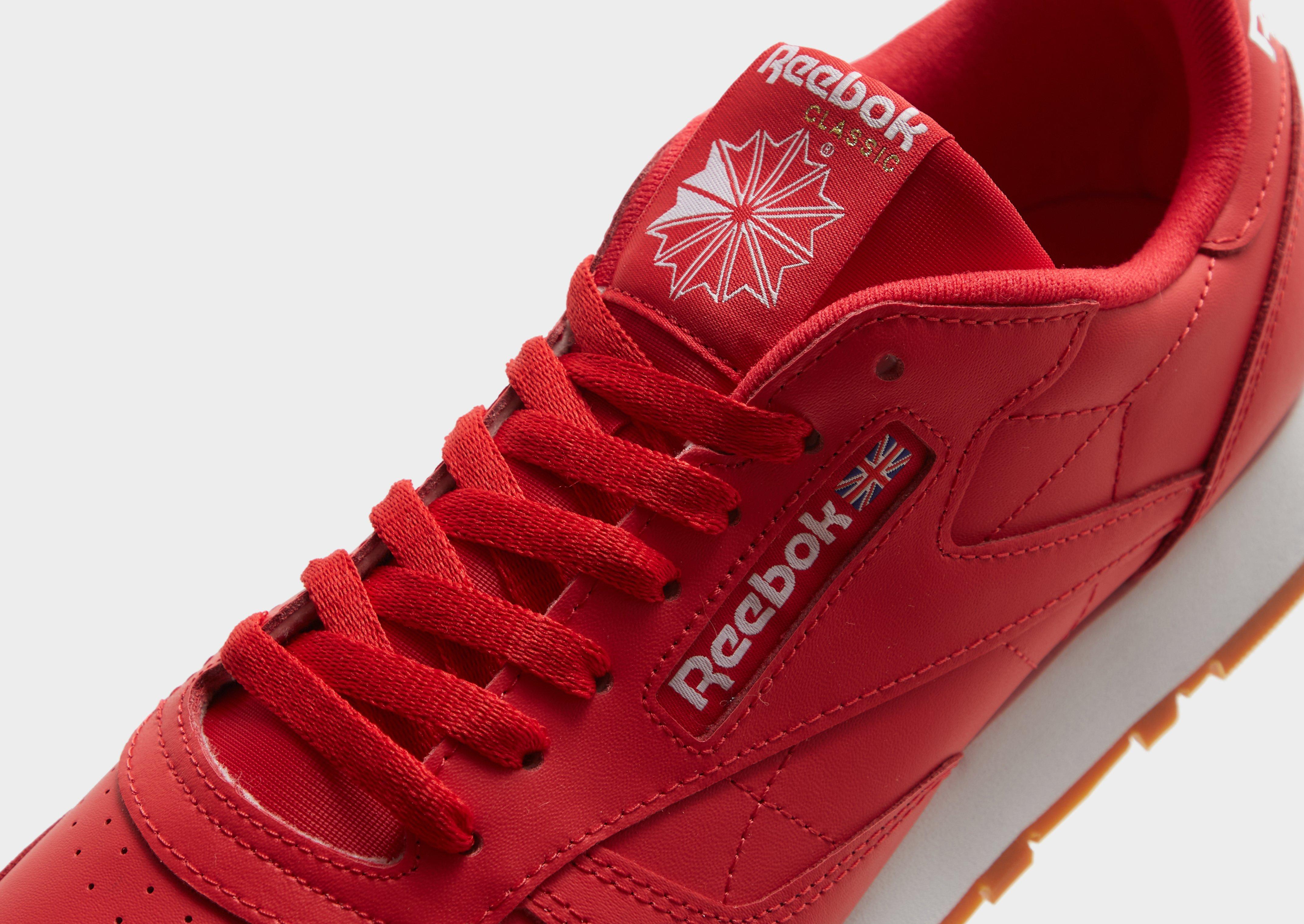 Reebok classic deals red suede