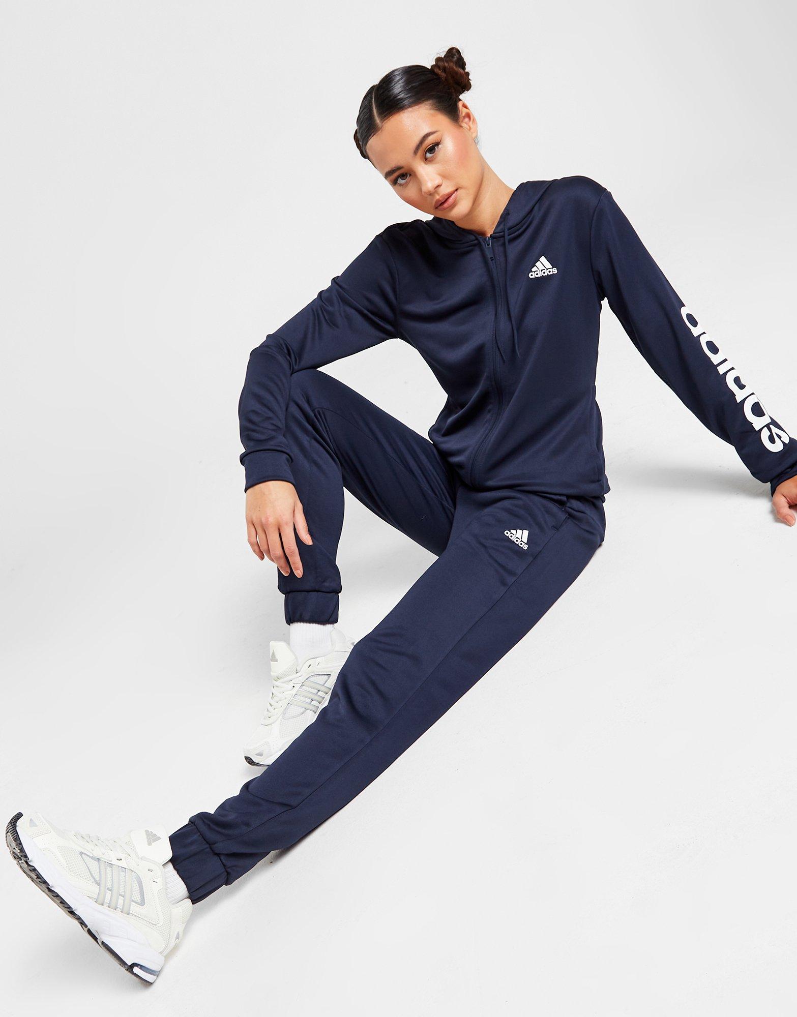 Blue adidas Linear Tracksuit - JD Sports Global