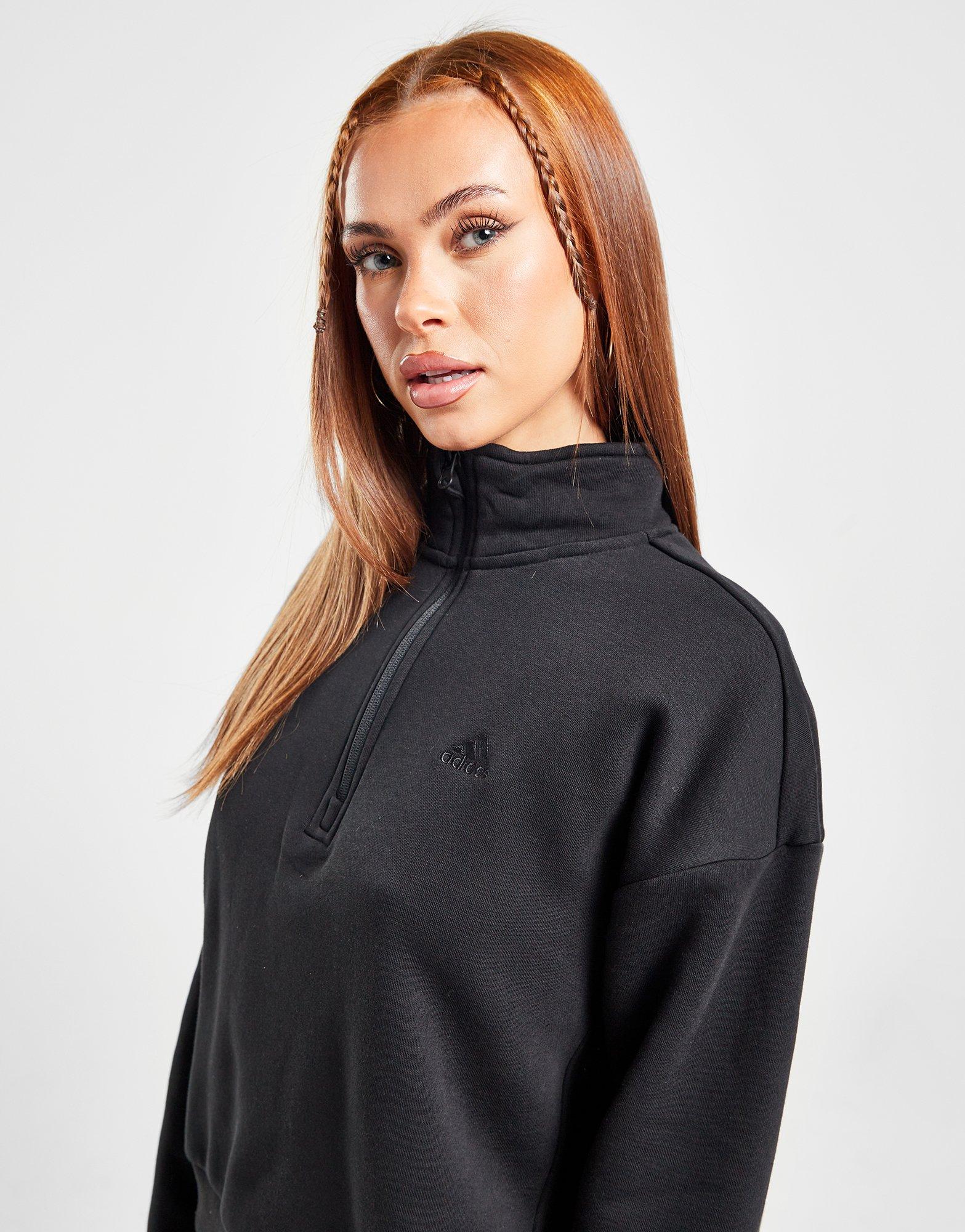 adidas Sport Logo 1/4 Zip Top