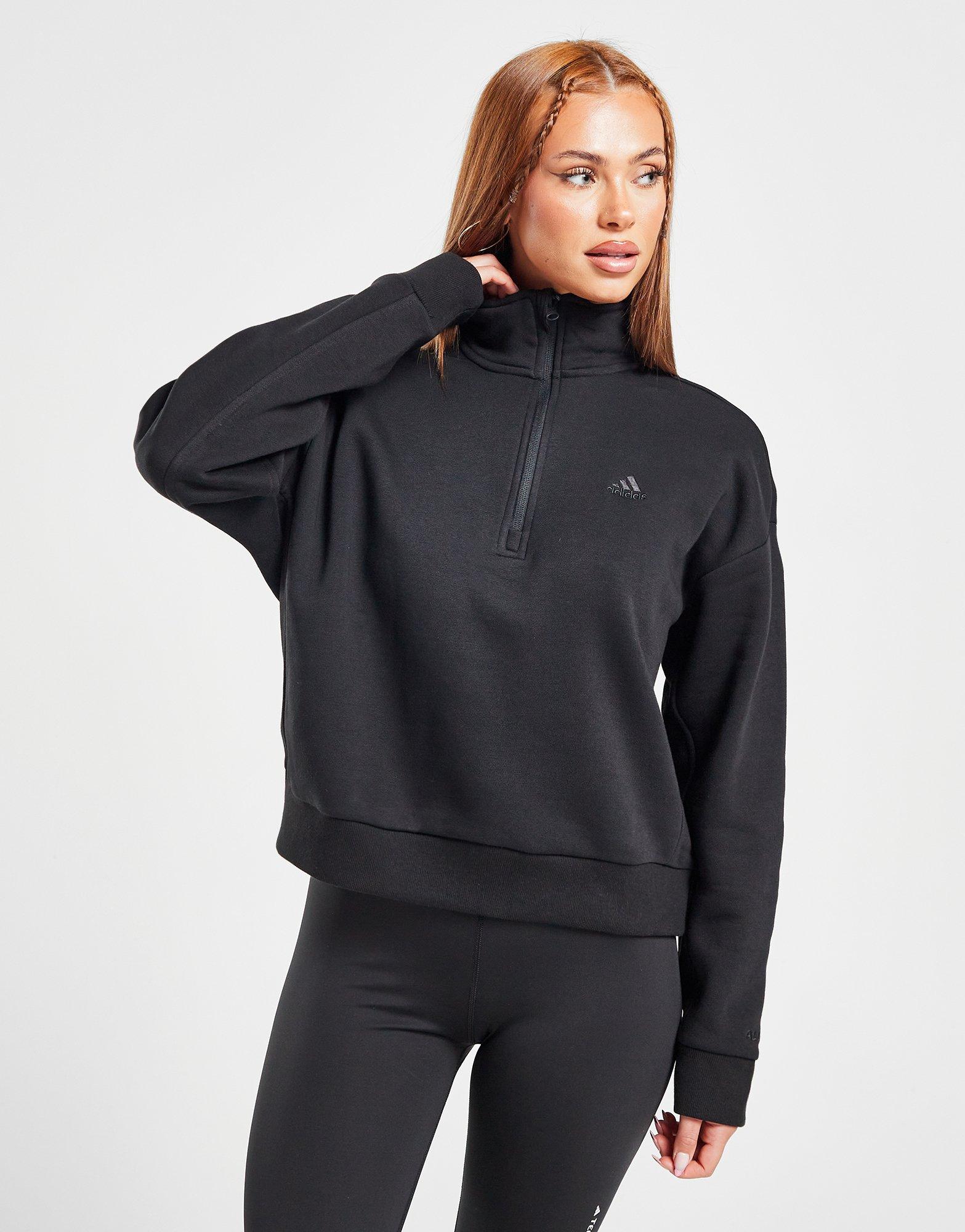 adidas Sport Logo 1/4 Zip Top