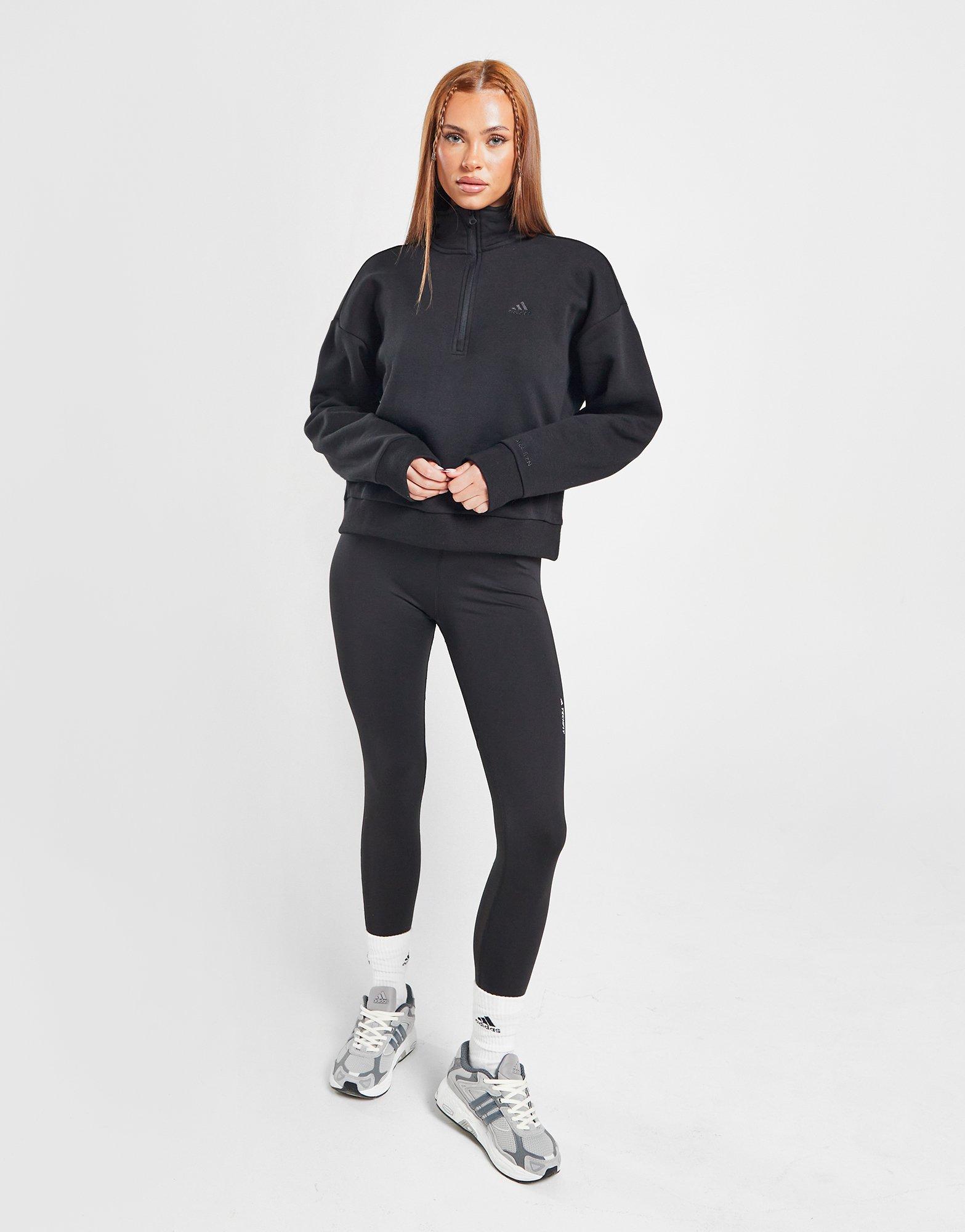 adidas Sport Logo 1/4 Zip Top