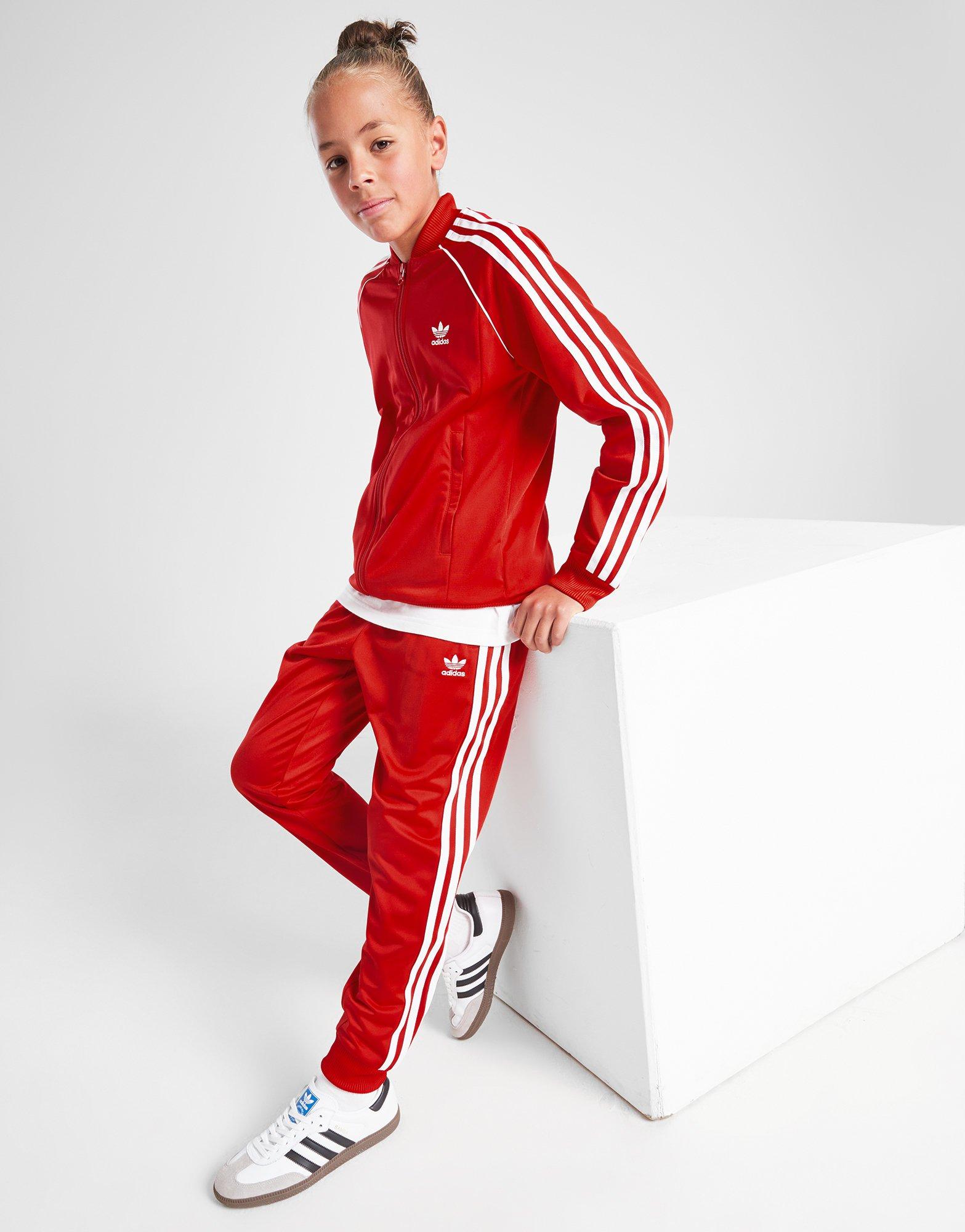 adidas Ensemble de survêtement à grand logo Enfant Noir- JD Sports France