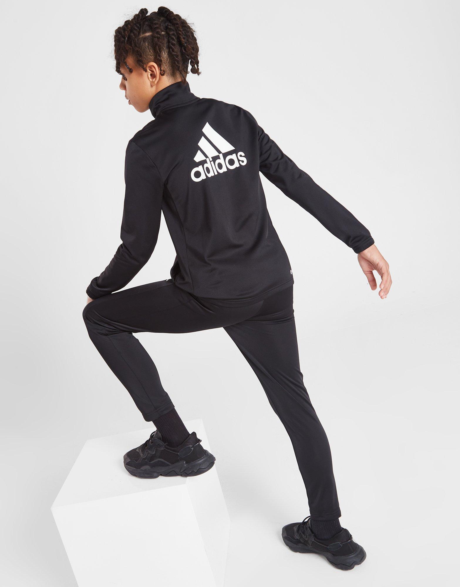 Adidas badge of sport tracksuit womens online