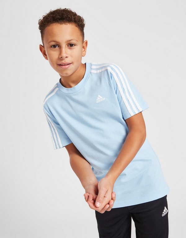 Grappig Symfonie Idioot Blauw adidas 3-Stripes T-Shirt Junior - JD Sports Nederland