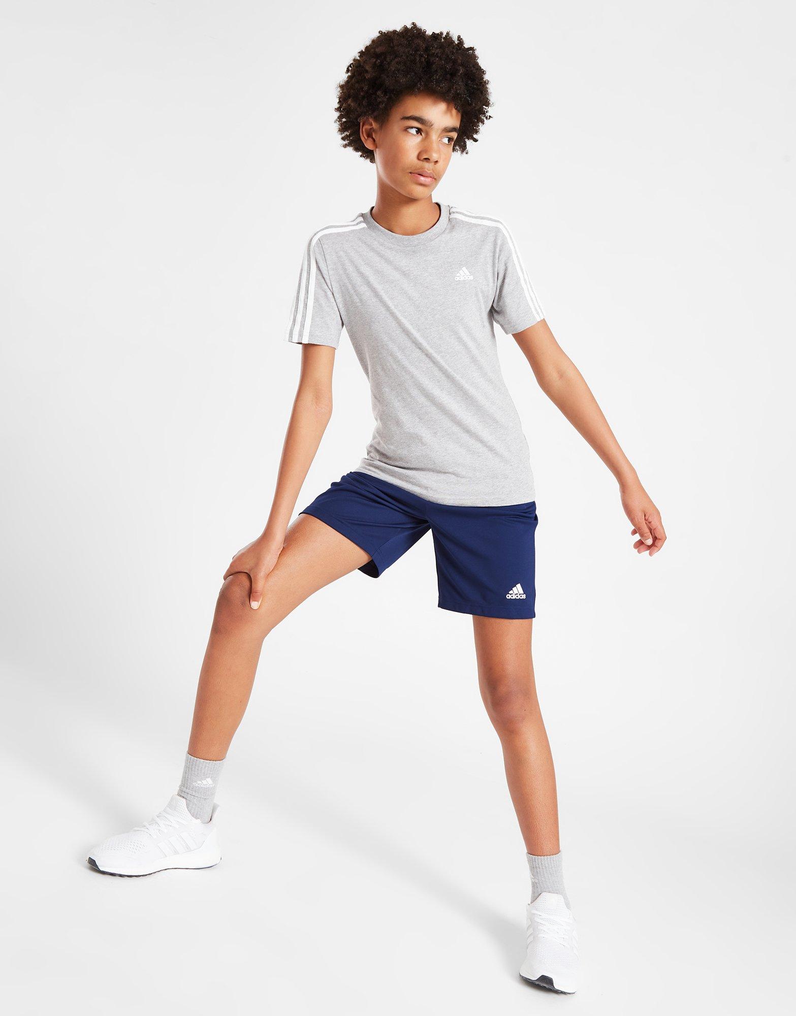 Champion Legacy Basketball Stripe Tape Detail Shorts Blue