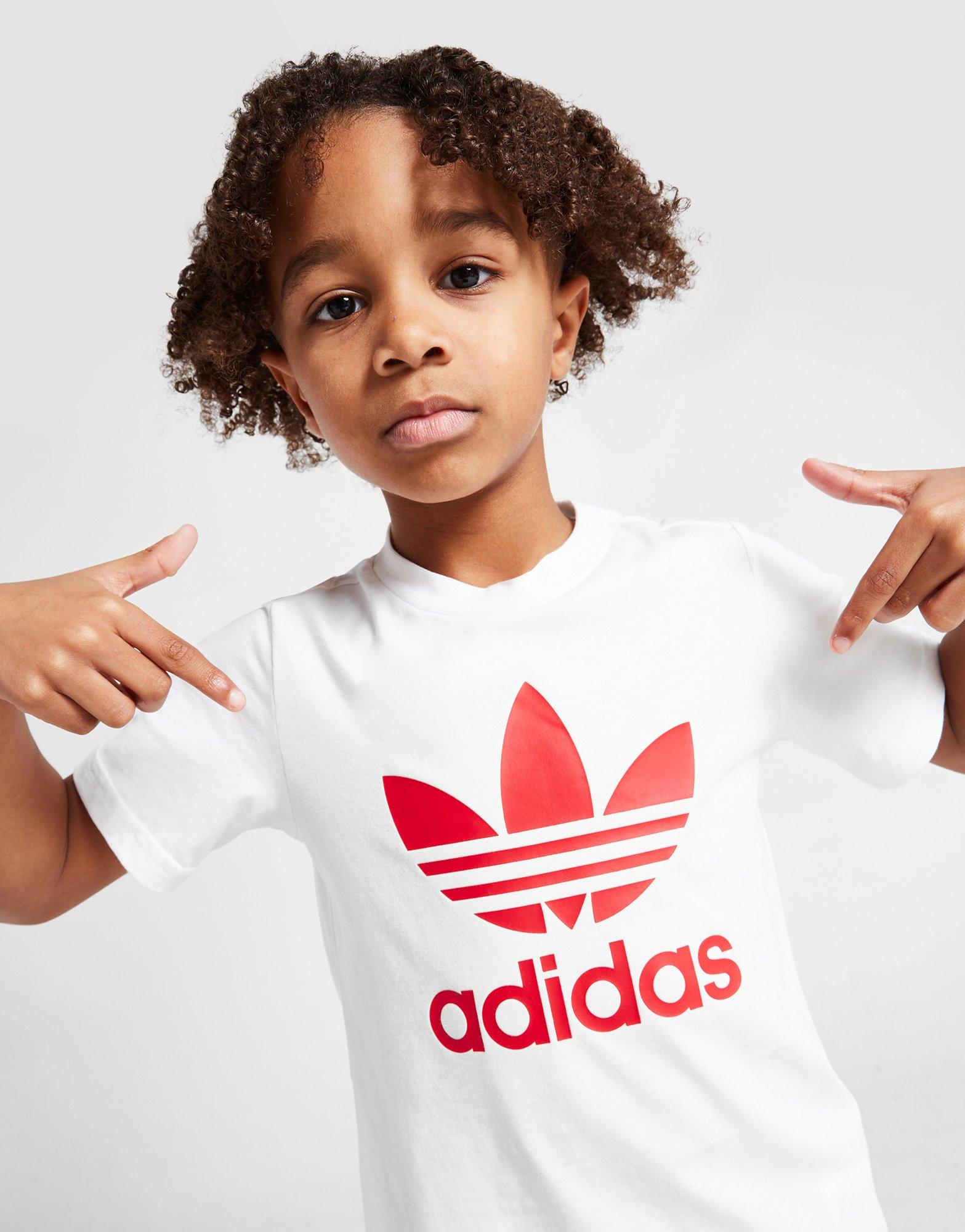 adidas Originals Trefoil T-Shirt/Shorts Set Children