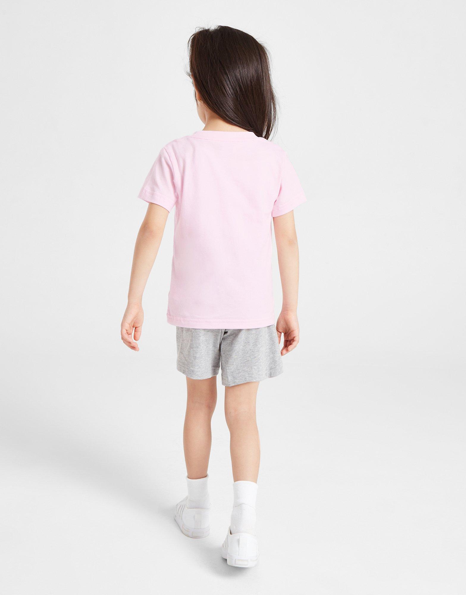 adidas Girls' Badge Of Sport T-Shirt/Shorts Set Infant