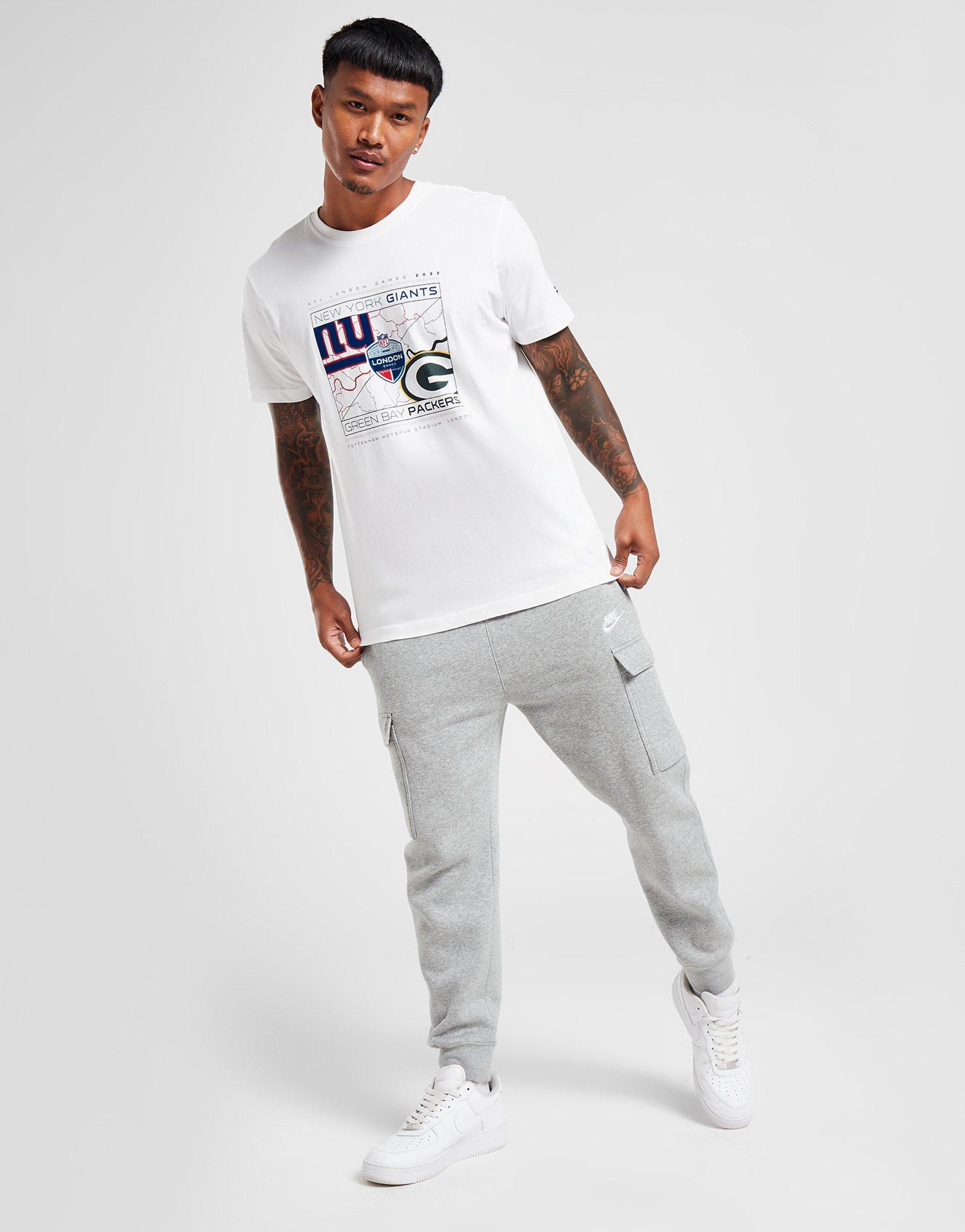 White Official Team Green Bay Packers V NY Giants Graphic T-Shirt