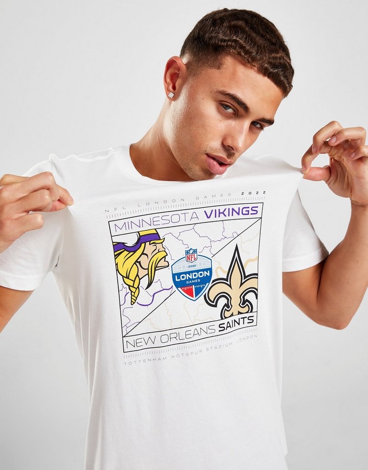 Official Team NFL Saints V Vikings Graphic T-Shirt