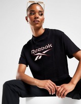 Reebok Classic Logo Crop T-Shirt Donna